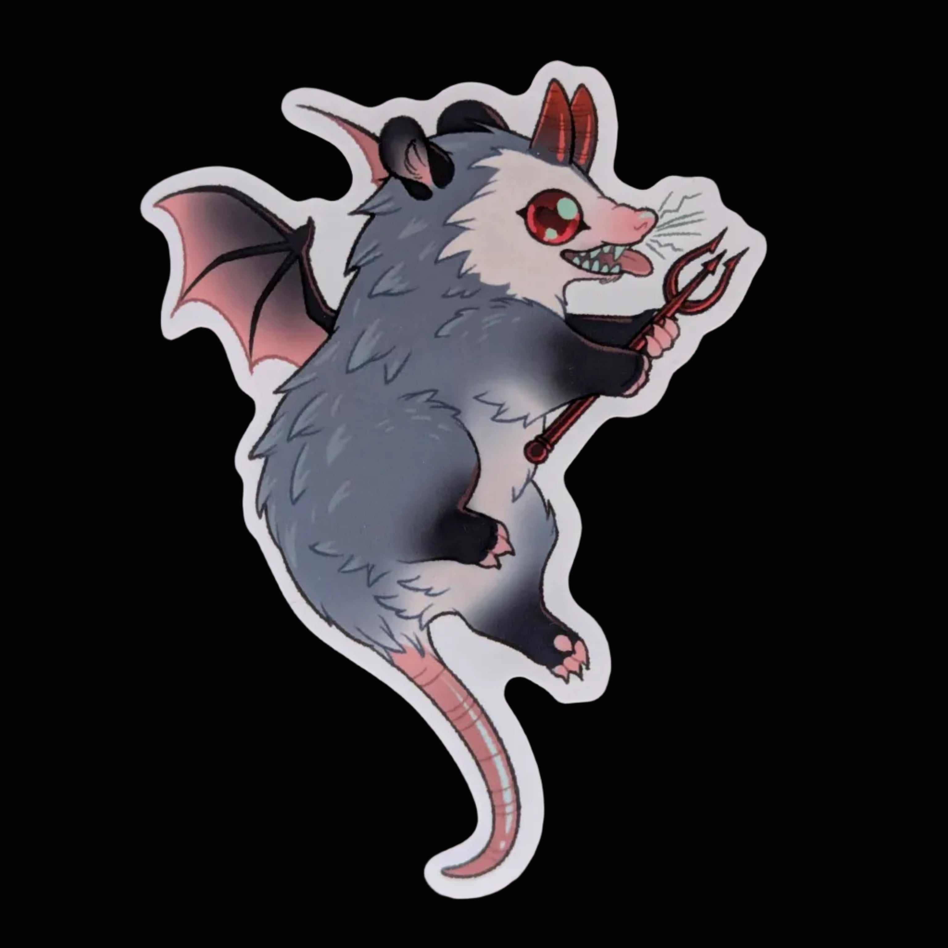 Auto collant - Oppossum Devil - Sticker