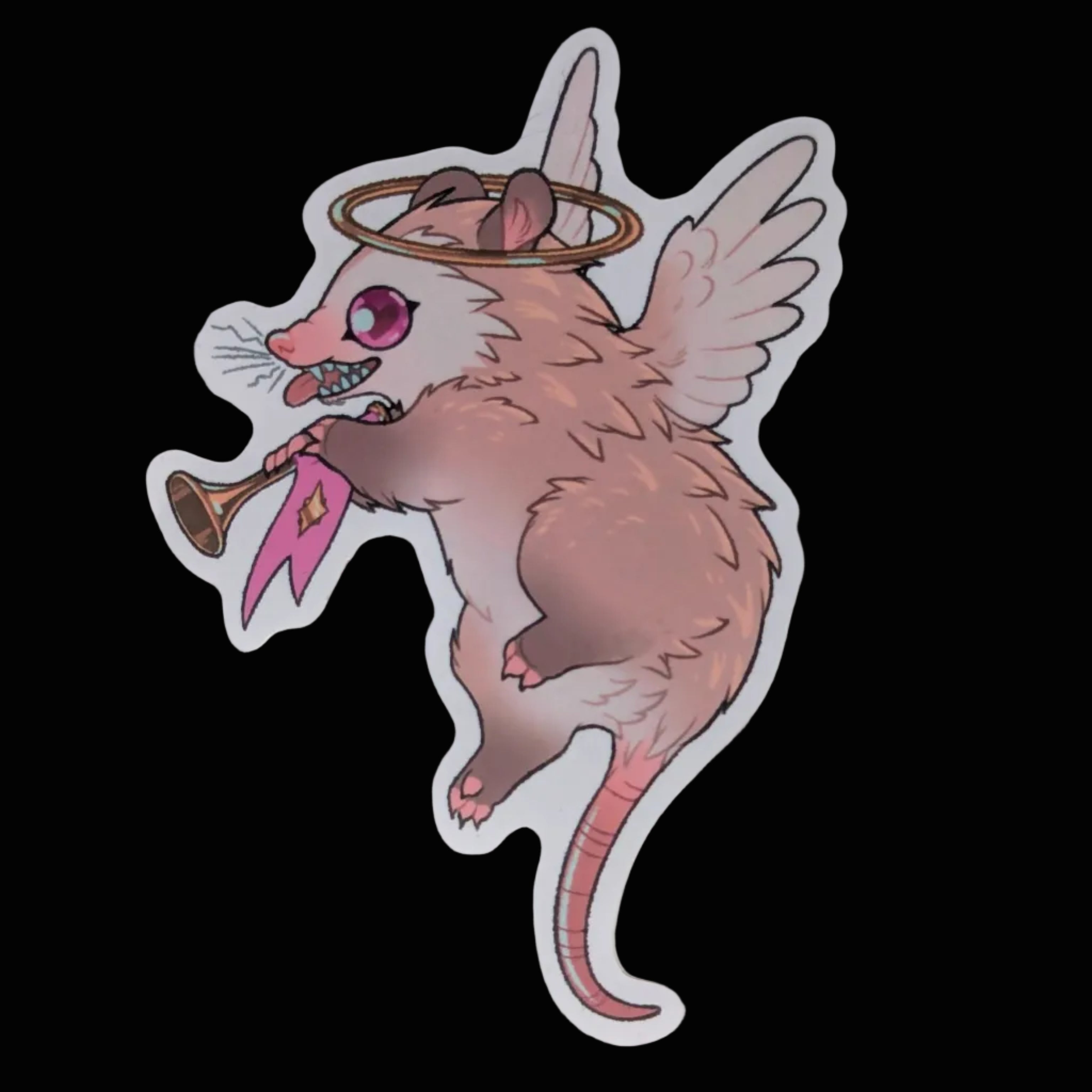 Auto collant - Oppossum Angel - Sticker