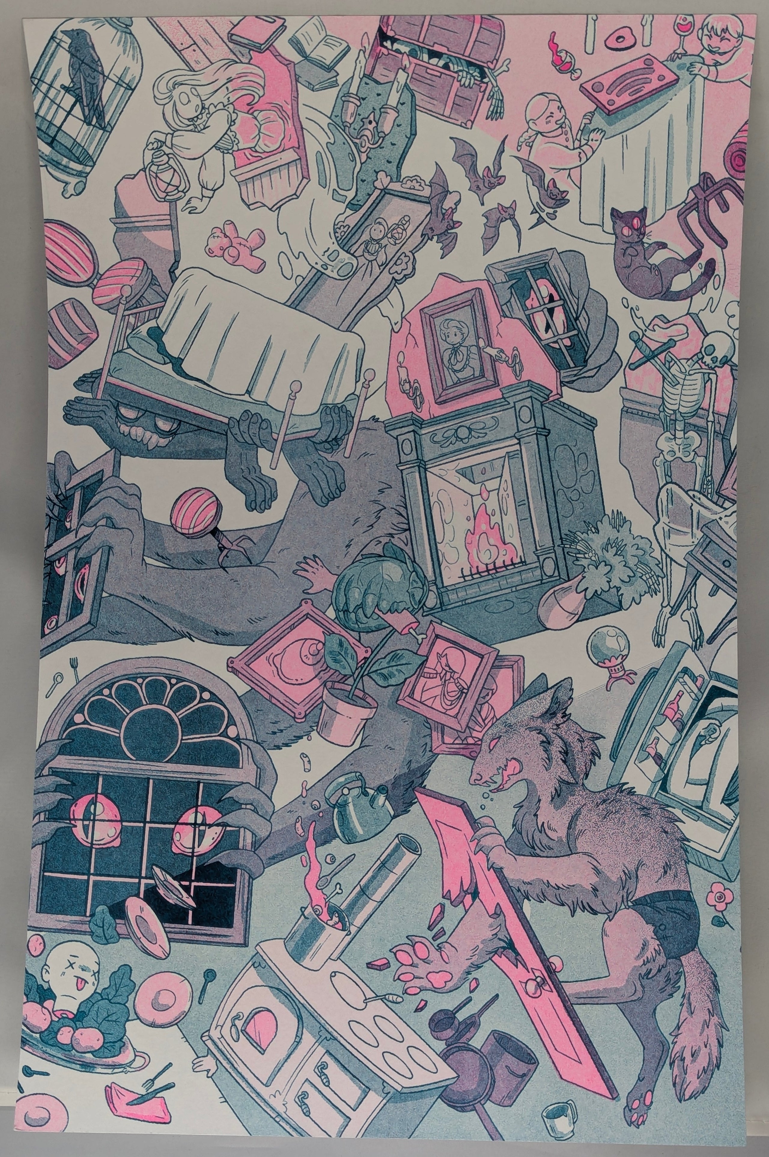 Imprime - Haunted House - Print