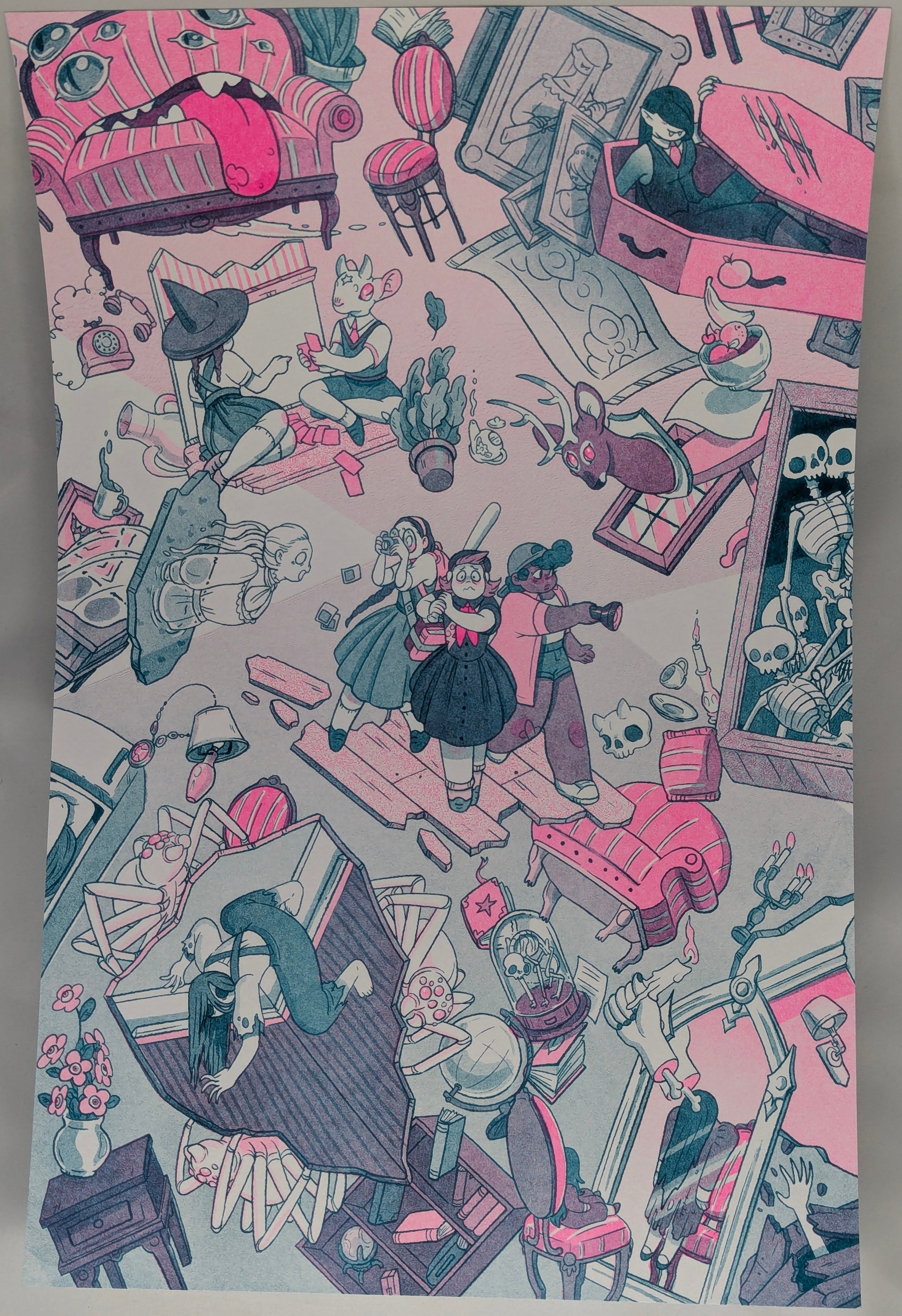 Imprime - Haunted House - Print