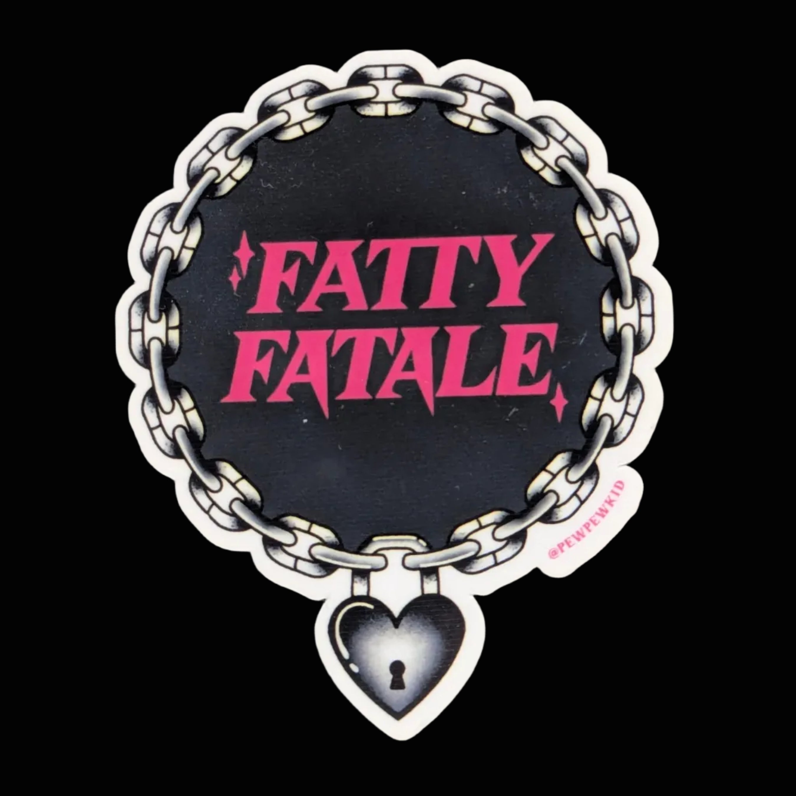 Auto collant - Pew Pew - Fatty Fatale - Sticker