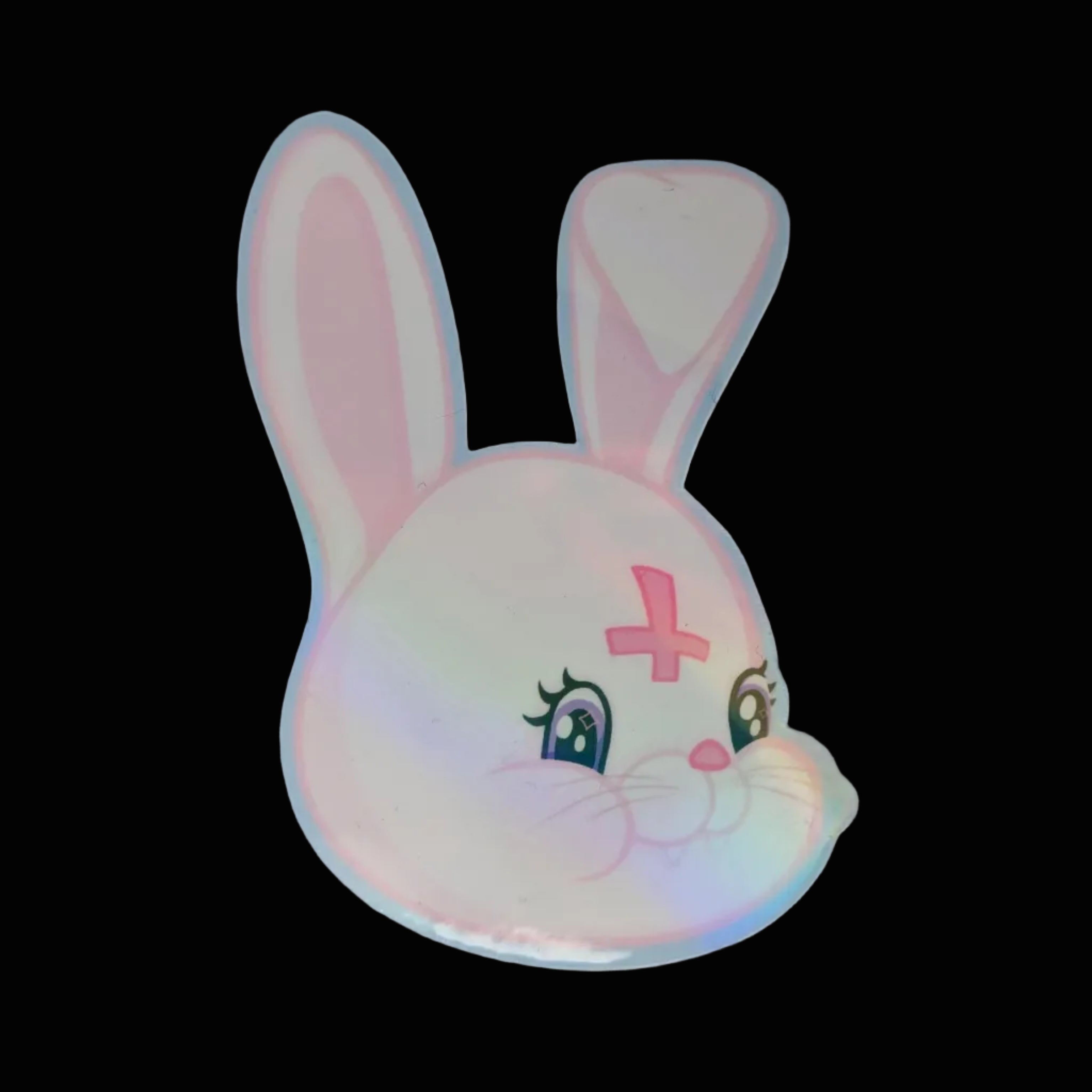 Sticker - Inverted Cross Bunny