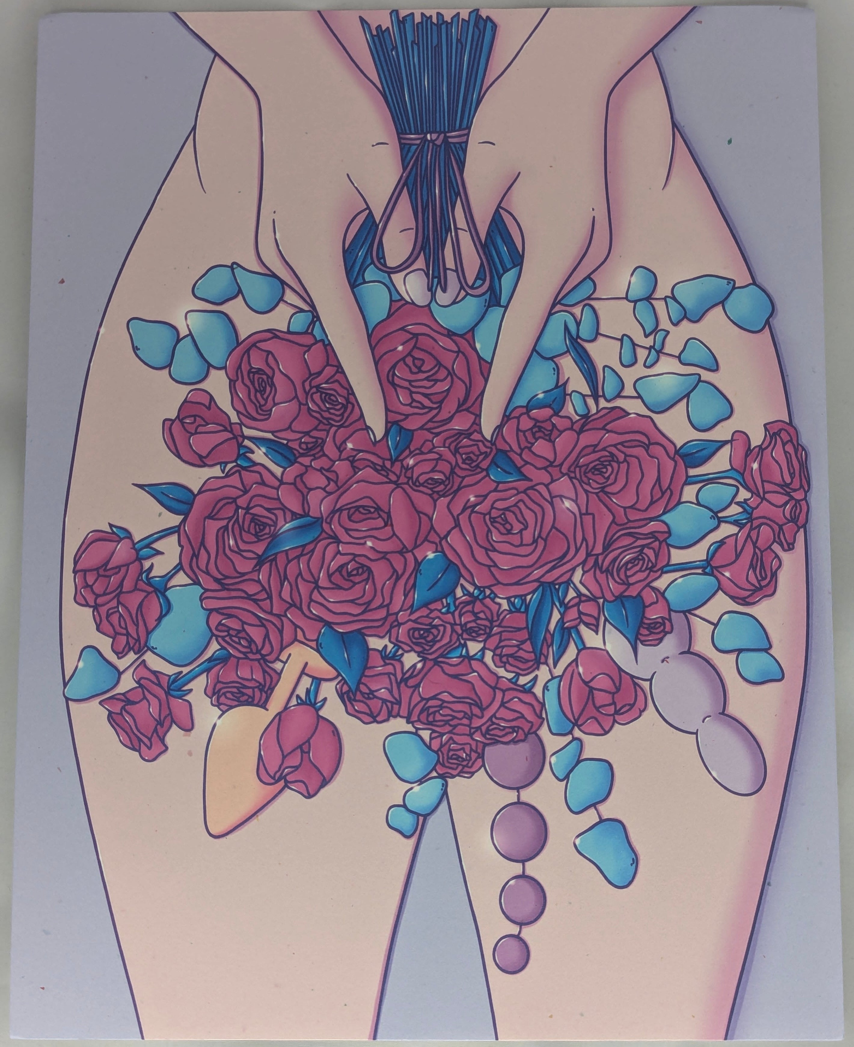 Imprime - Bouquet jouet anal - Print