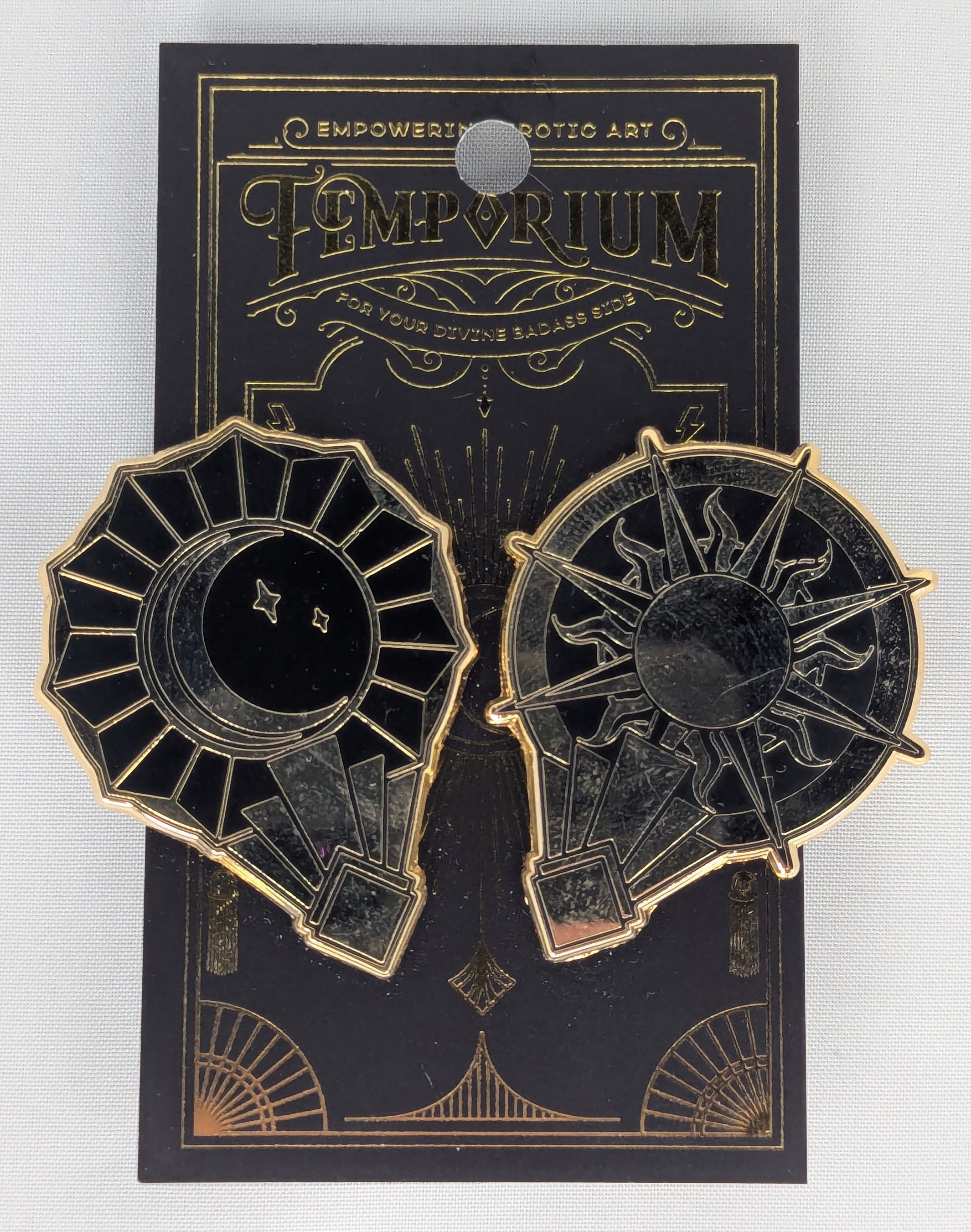 Epinglette - Duo Sun and Moon - Pin