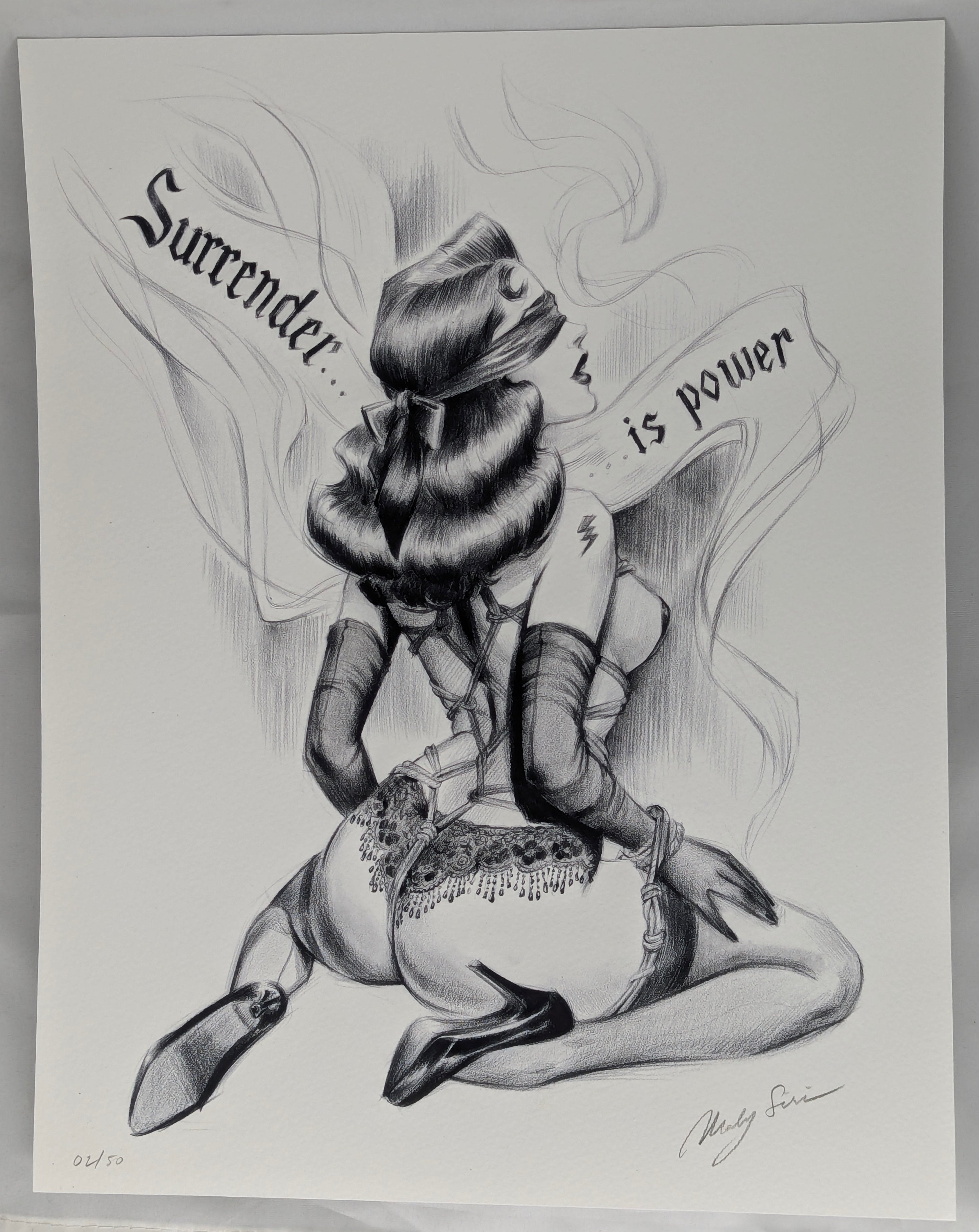 Imprime - Surrender is power - Print