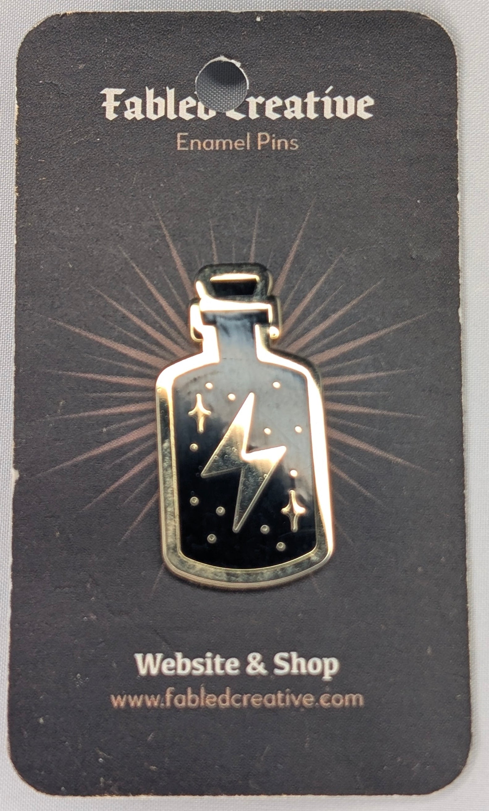 Epinglette - Lightning in a bottle - Pin
