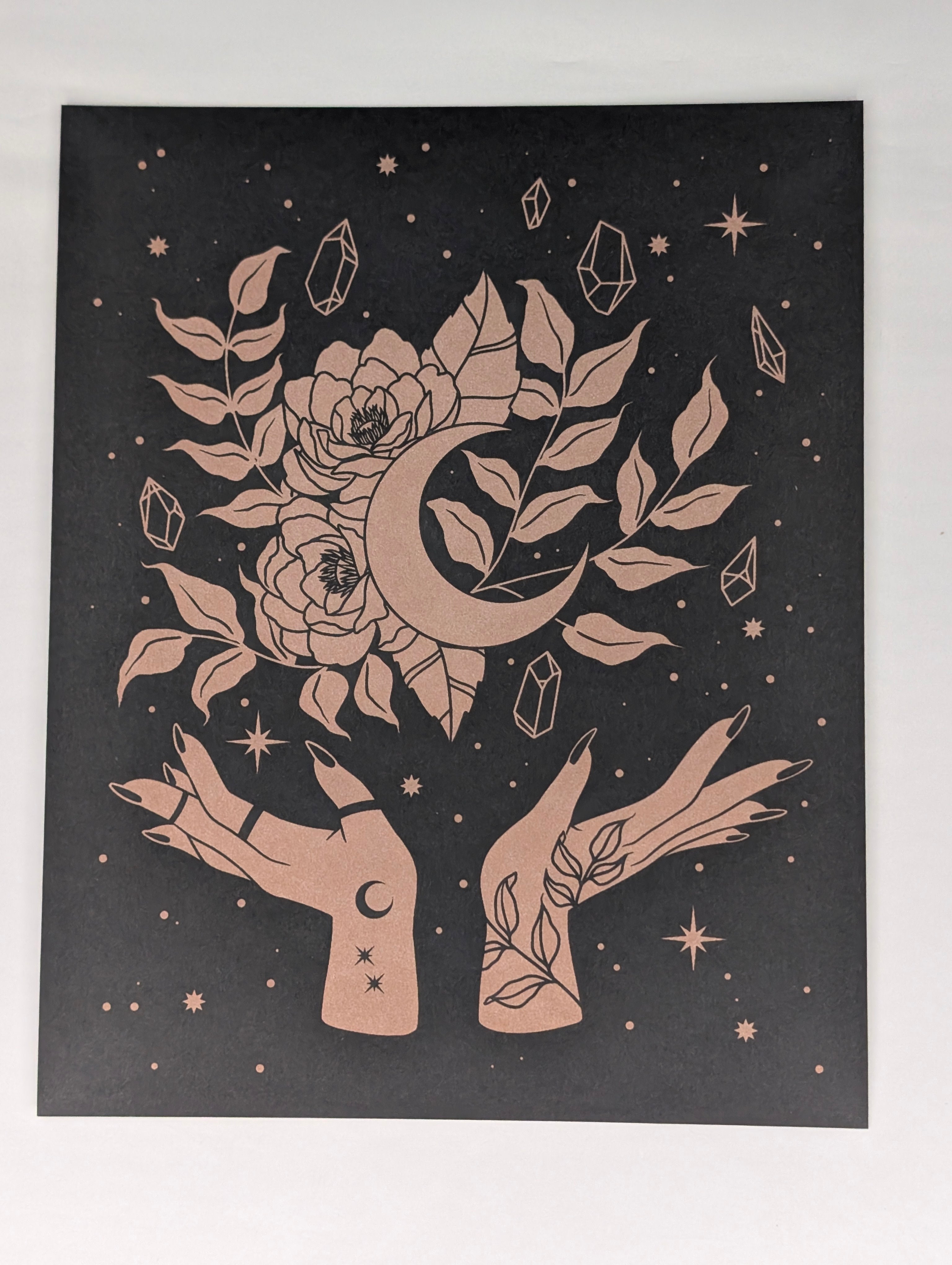 Imprime - Moon Blooms Print 8x10