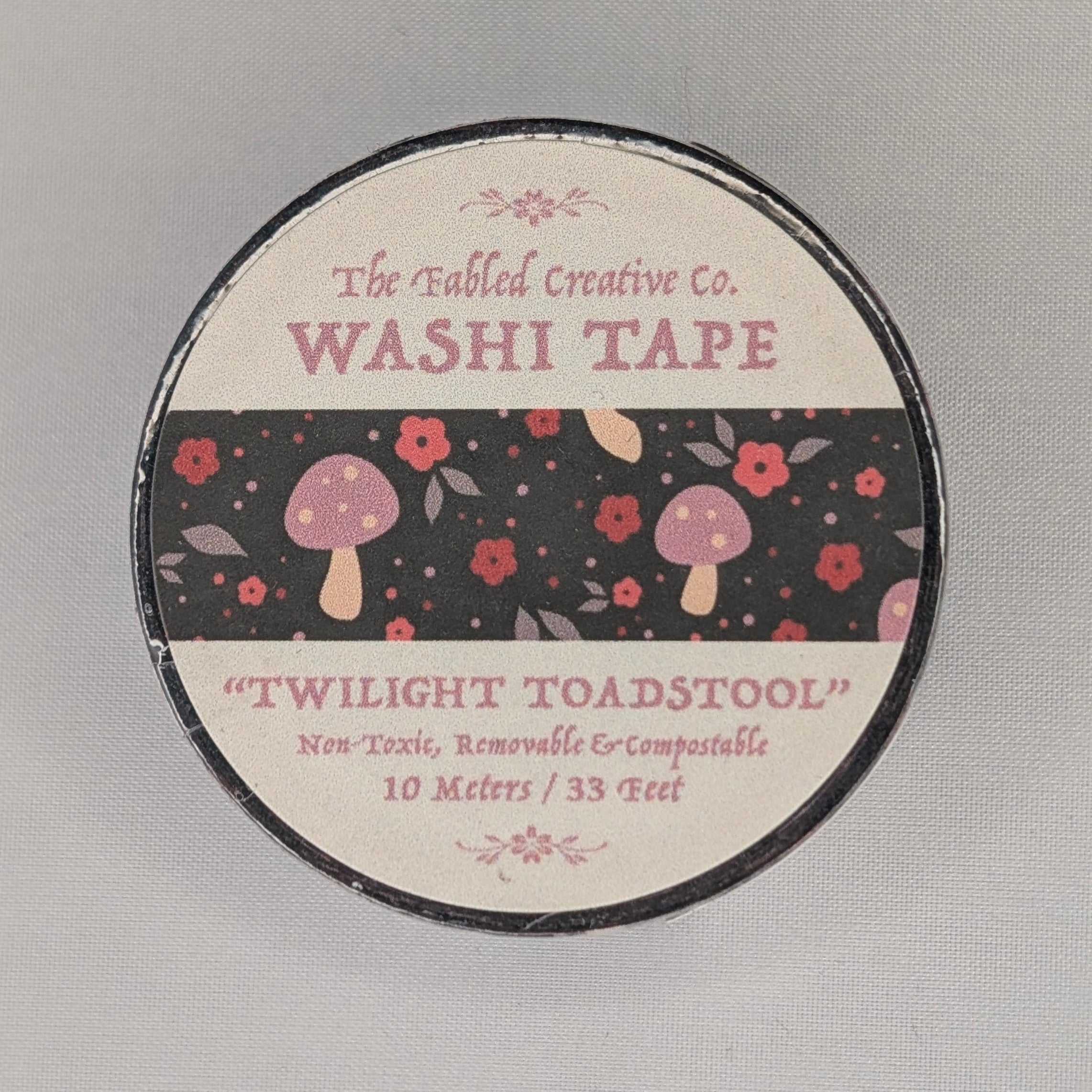 Ruban washi - Twilight toadstool - Washi tape