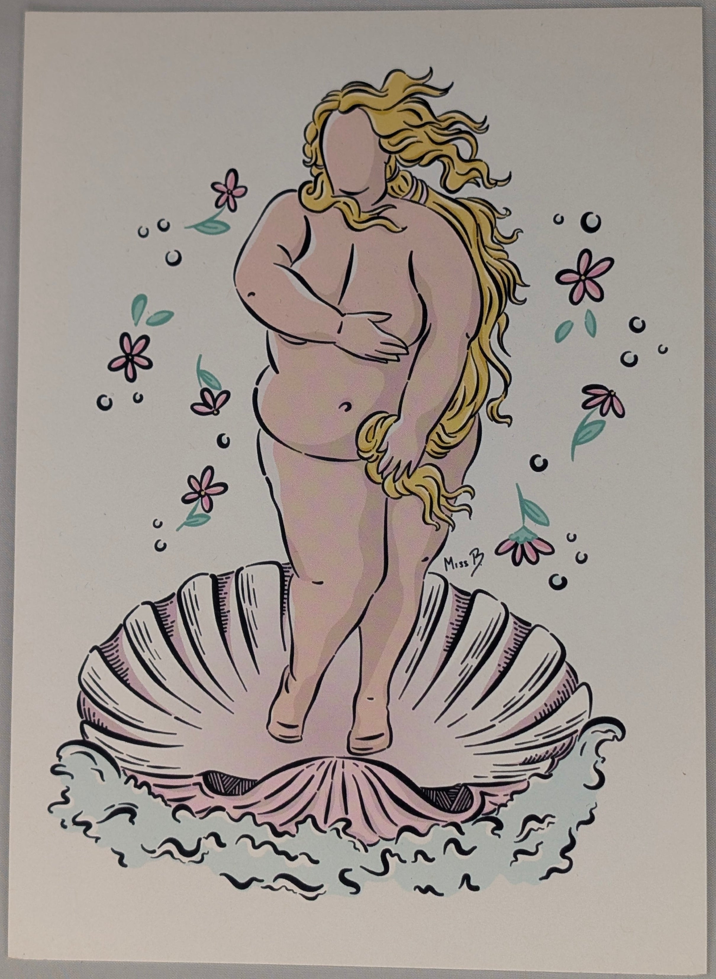 Carte postale 5x7 - Venus - Post card