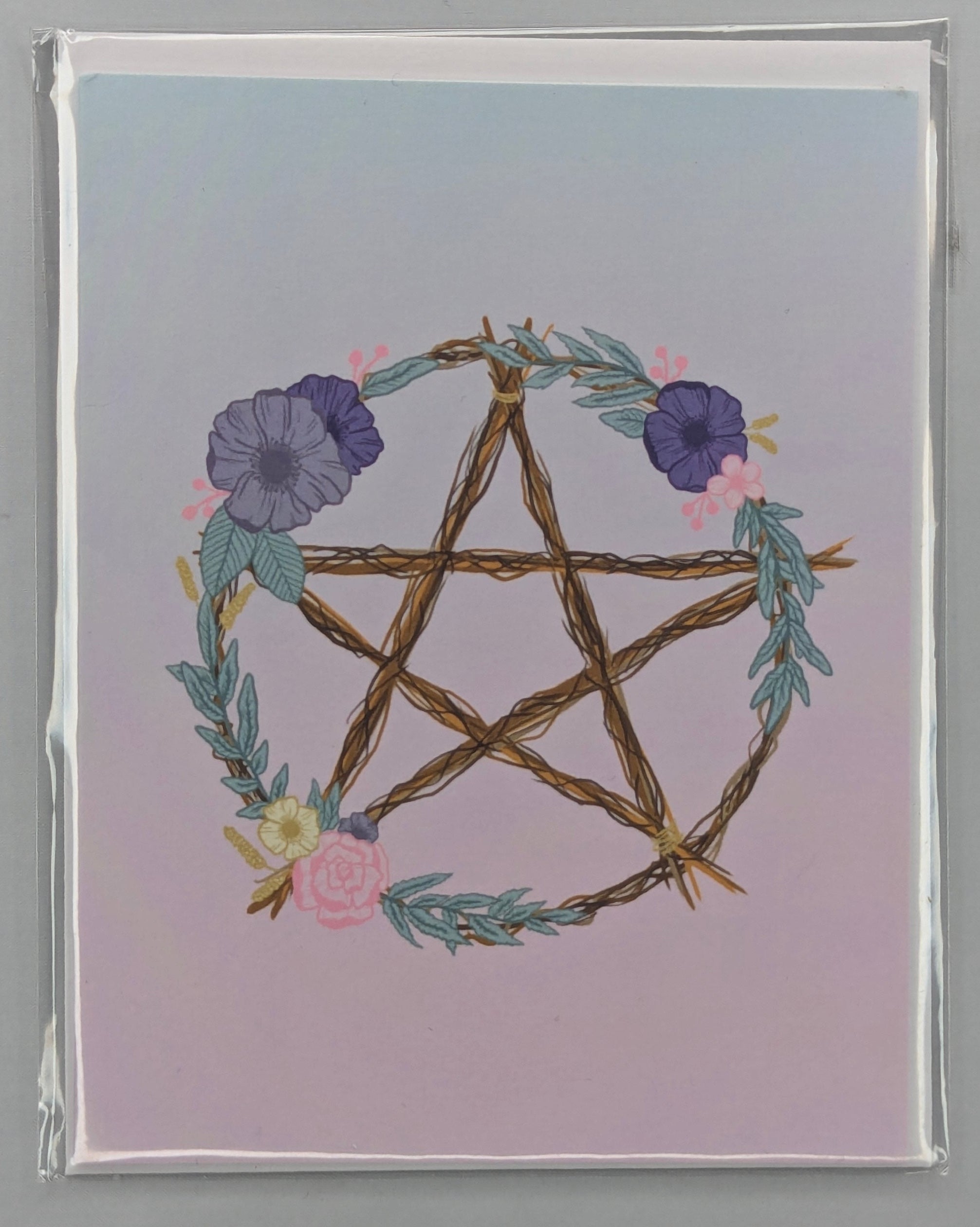 Imprime - WhisWit - Carte Pentagram- 4x6 - Print