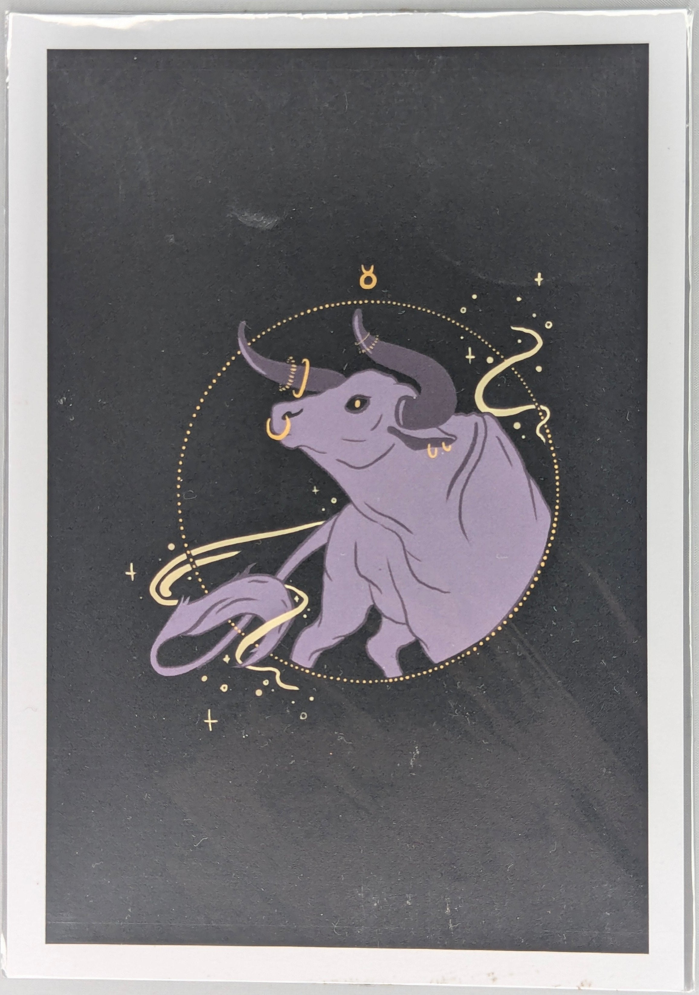 Imprime - WhisWit - taurus zodiac - 5x7 - Print