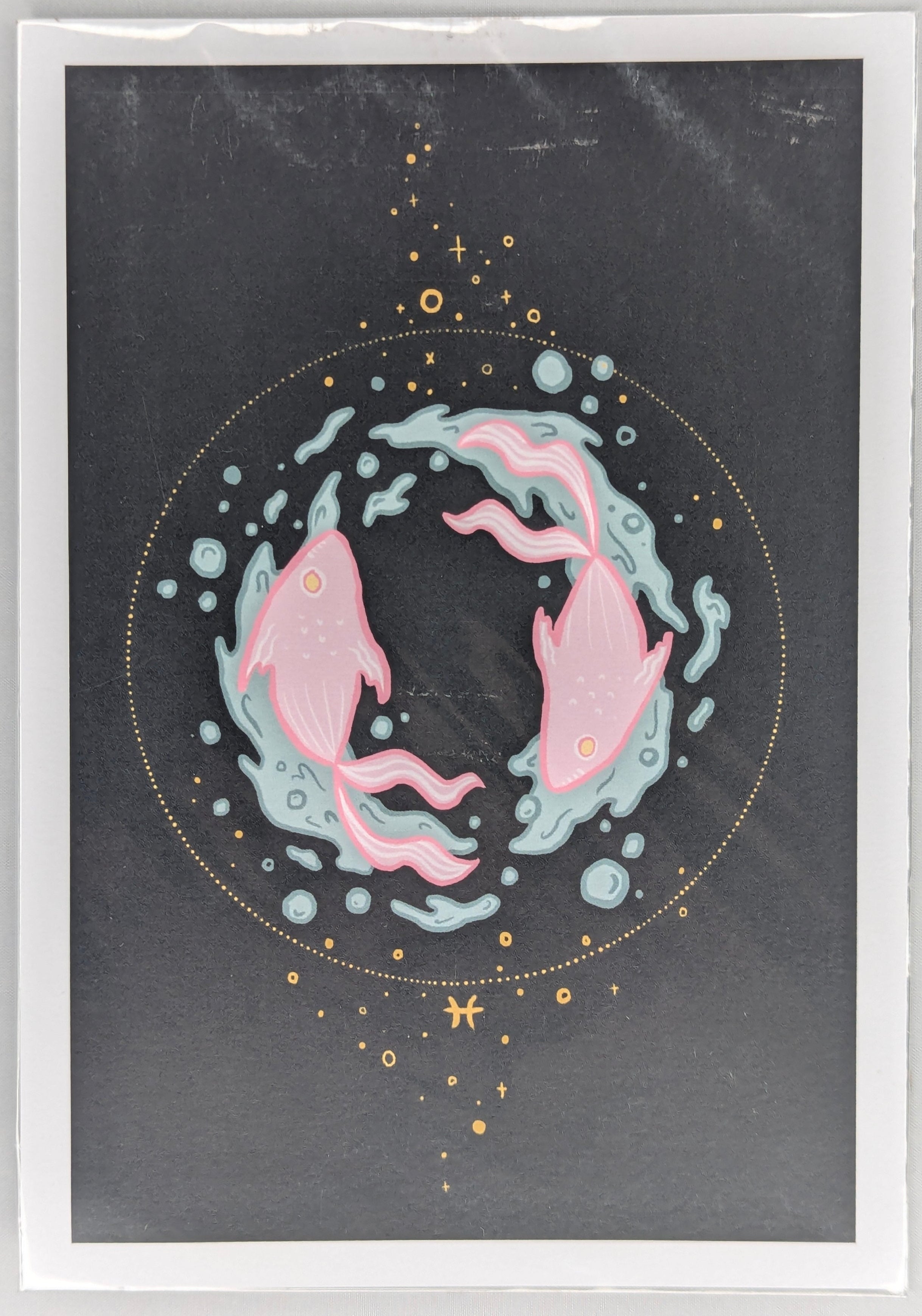 Imprime - WhIsWit - pisces zodiac - 5x7 - Print