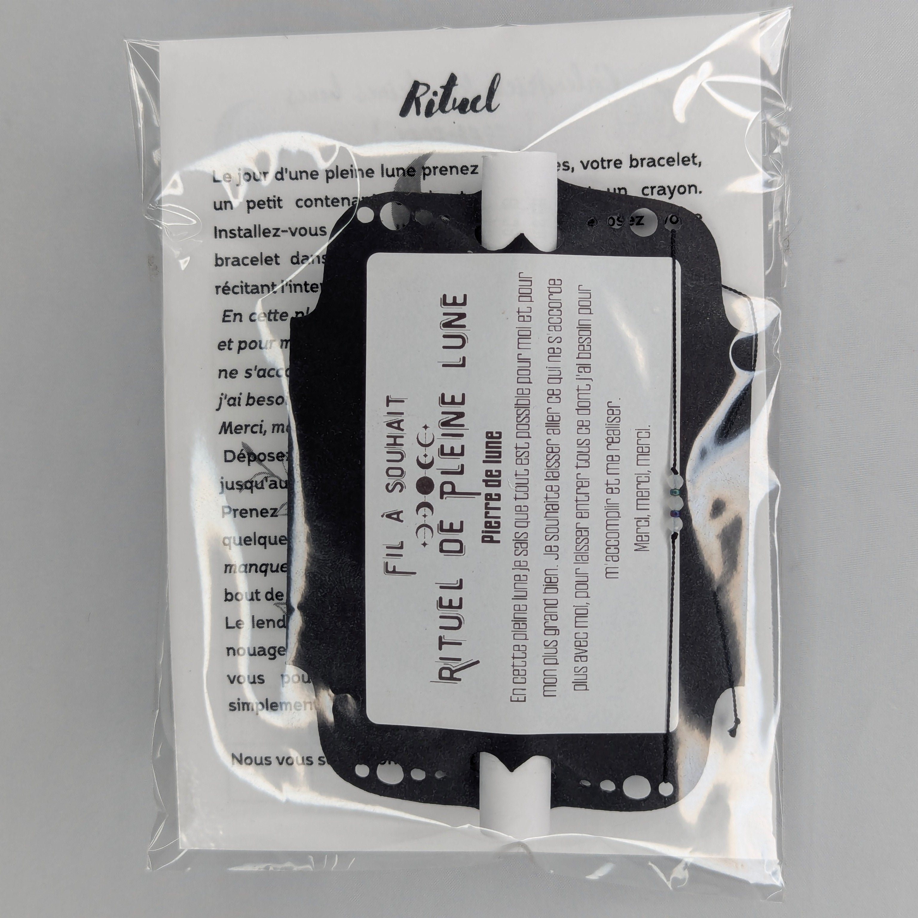 Fil de Souhait  rituel de pleine lune