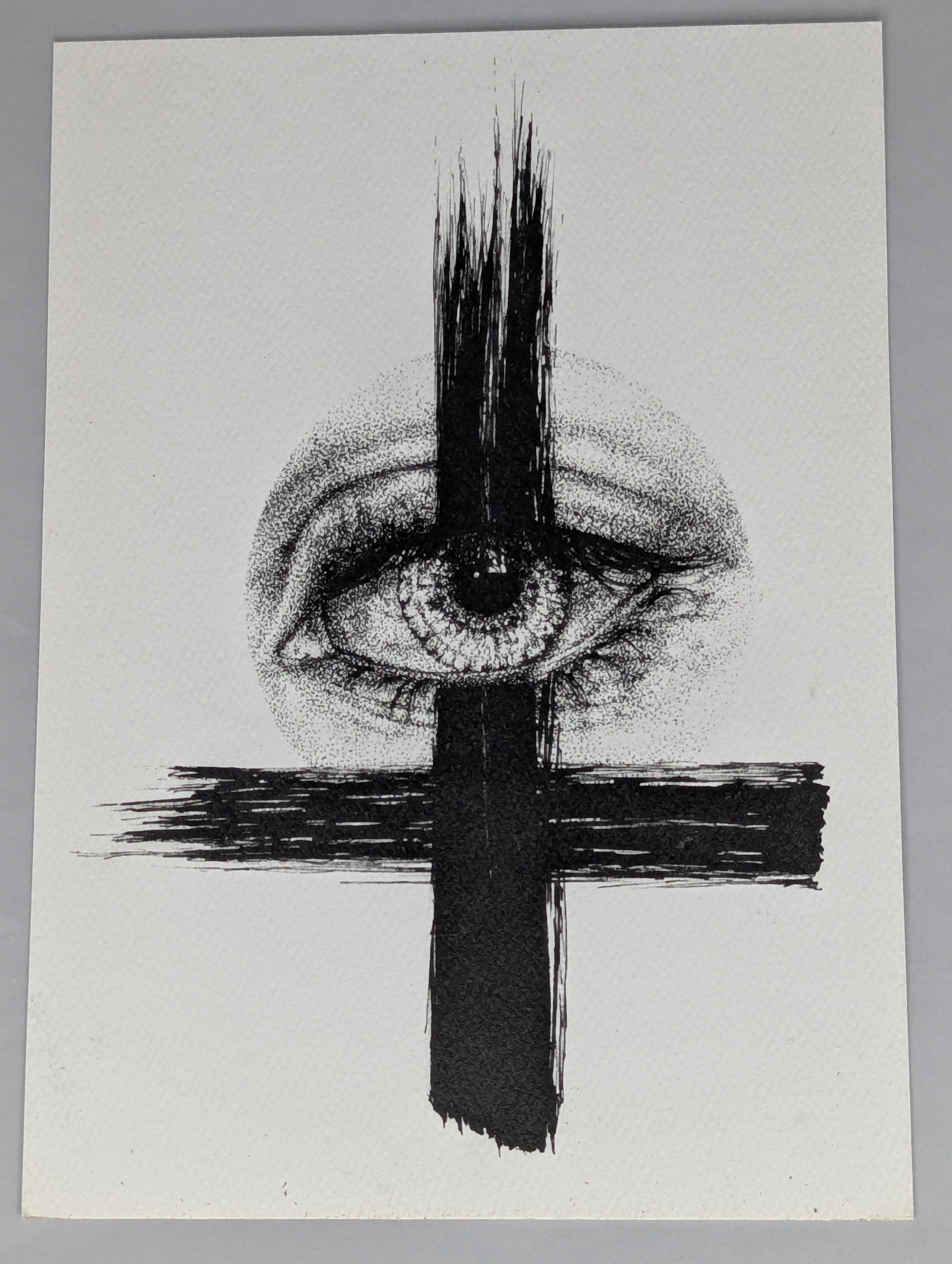Imprime - Cross-eyed - 5x7 - Print