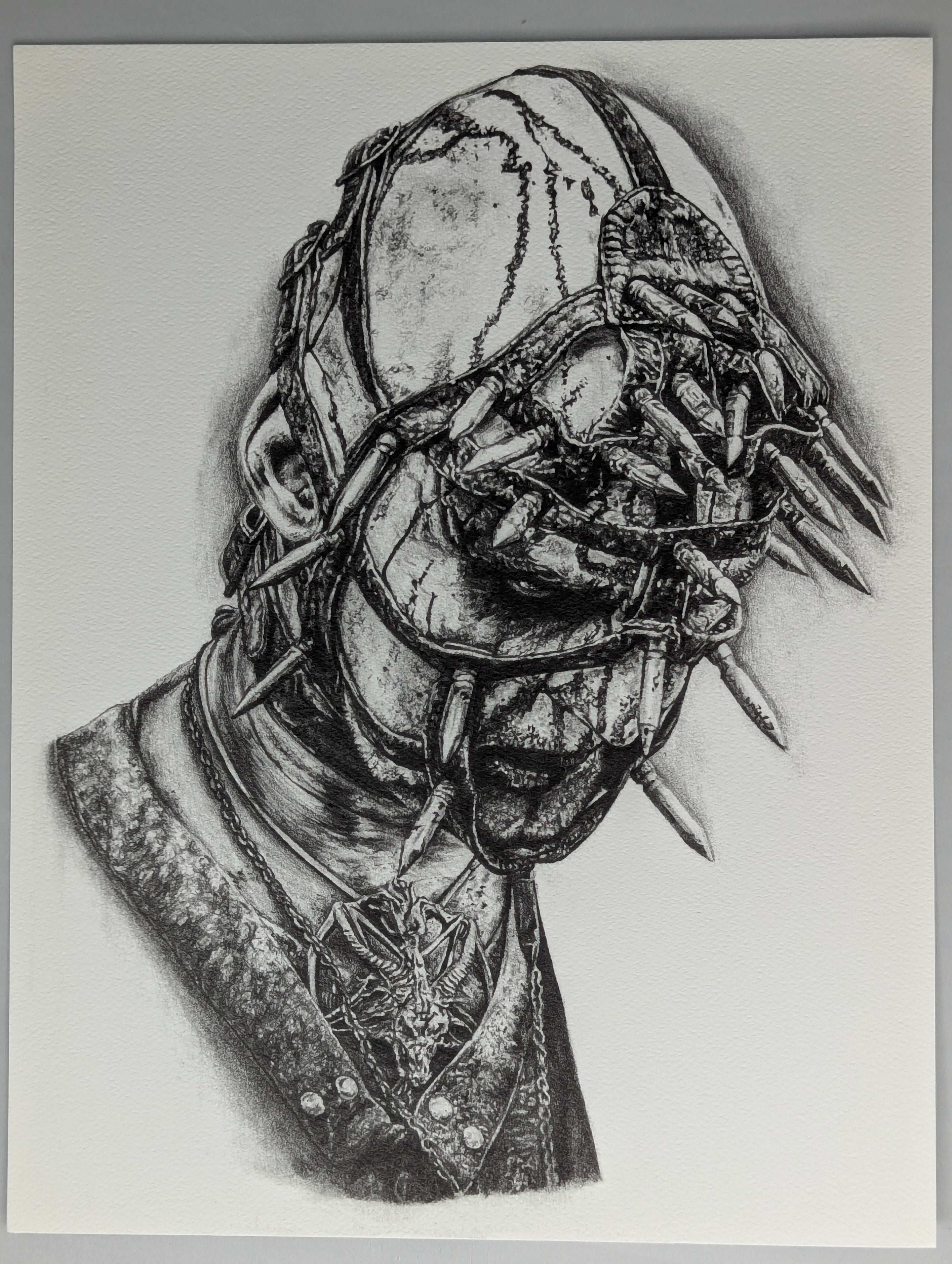 Imprime - enzifer - guitariste - 8.5x11 - Print