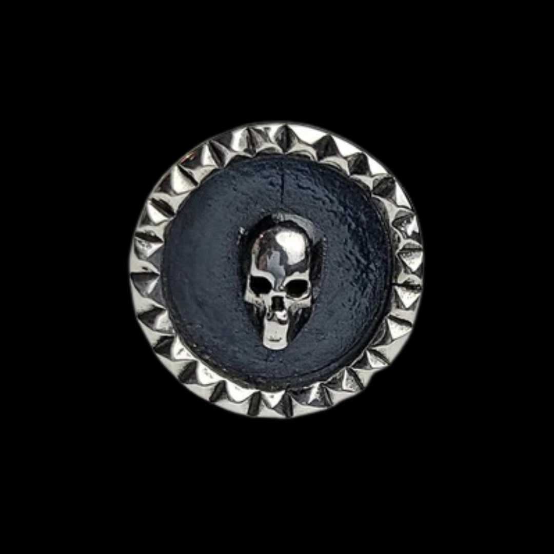 Studded Skull Cufflinks - Inchoo Bijoux