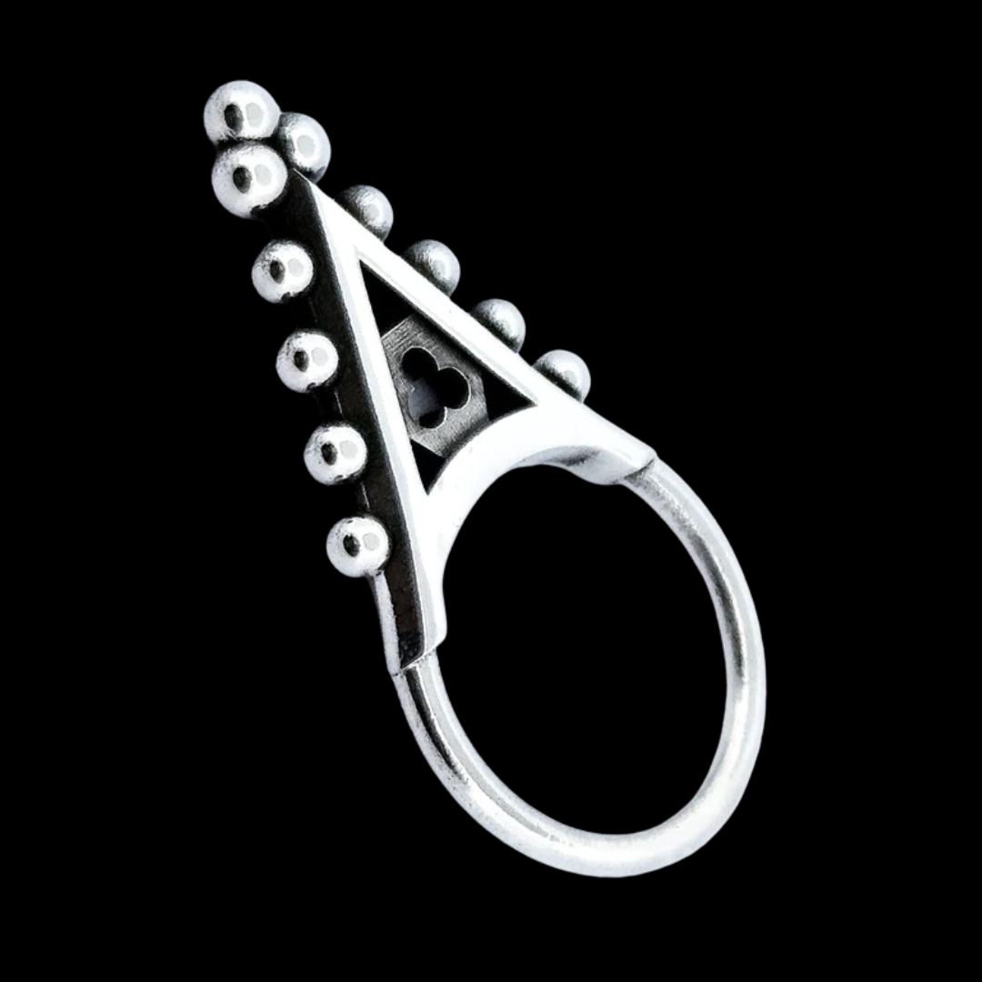 Raised Tower Ring Church Roof Top - Inchoo Bijoux
