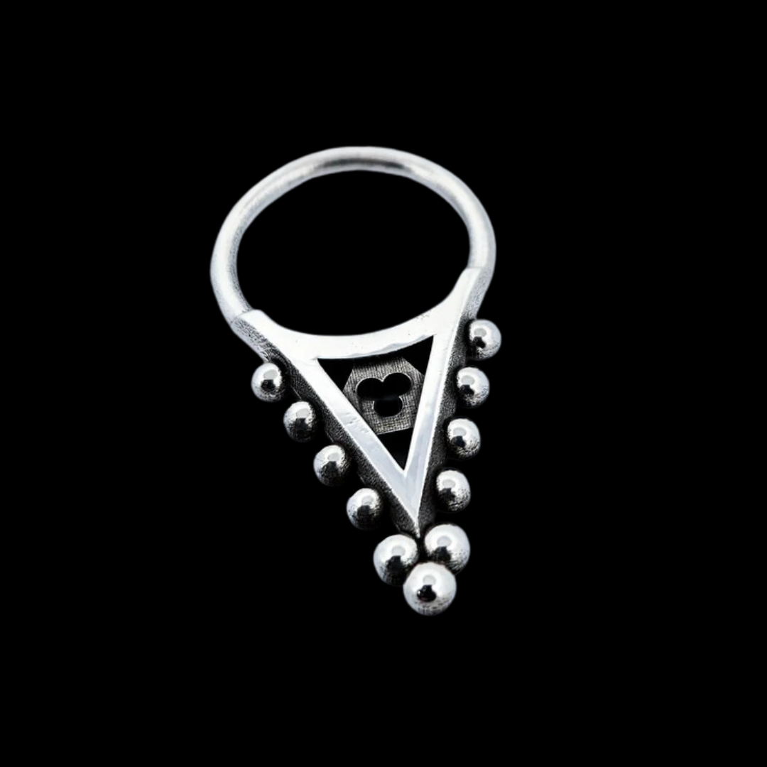 Raised Tower Ring Church Roof Top - Inchoo Bijoux