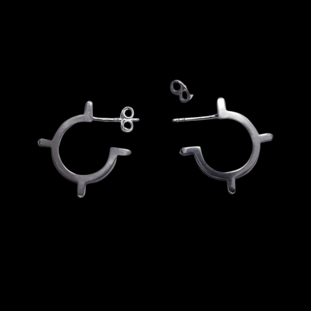 Small Celestial Hoop Earrings - Inchoo Bijoux