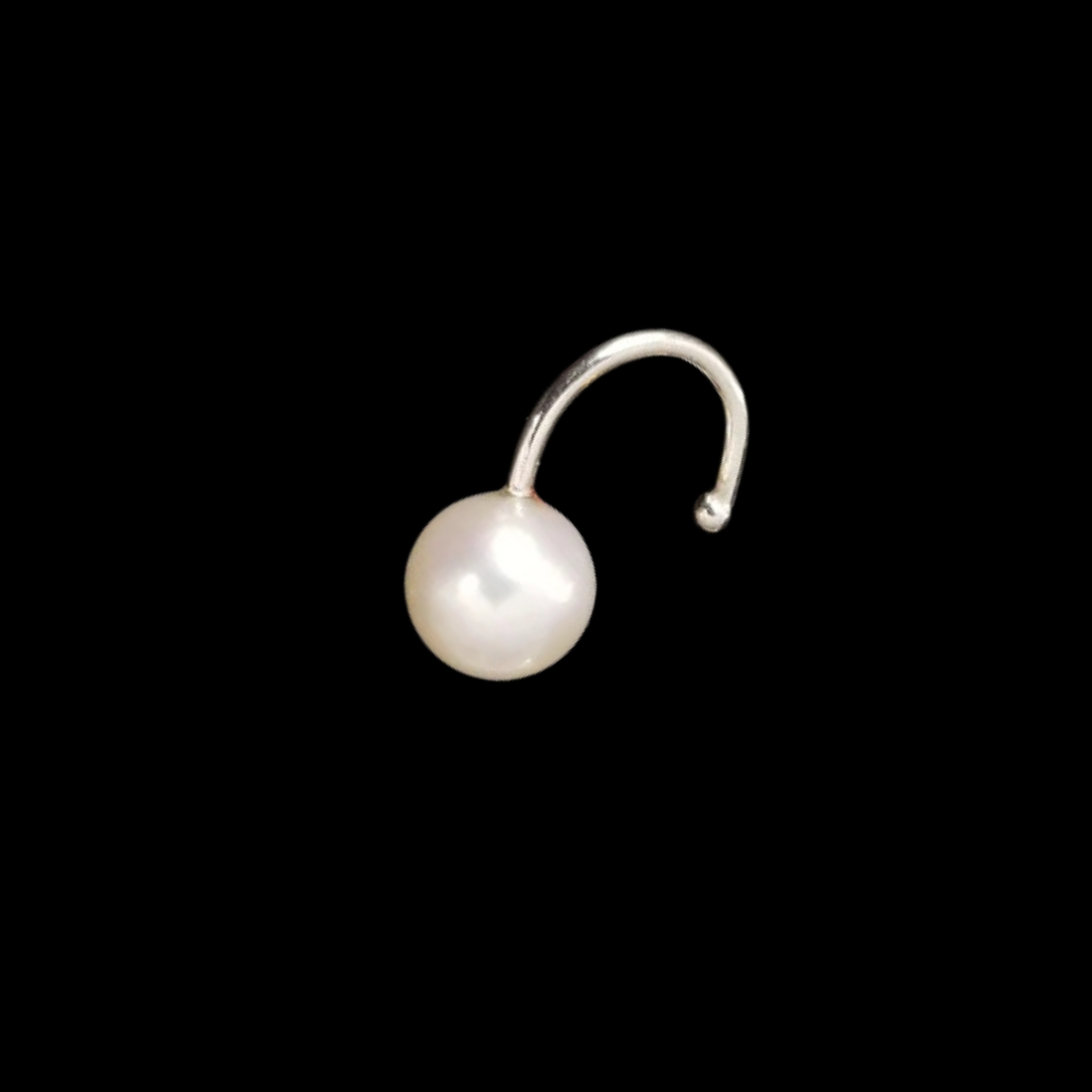 Pearl Fake Lip Ring - Inchoo Bijoux