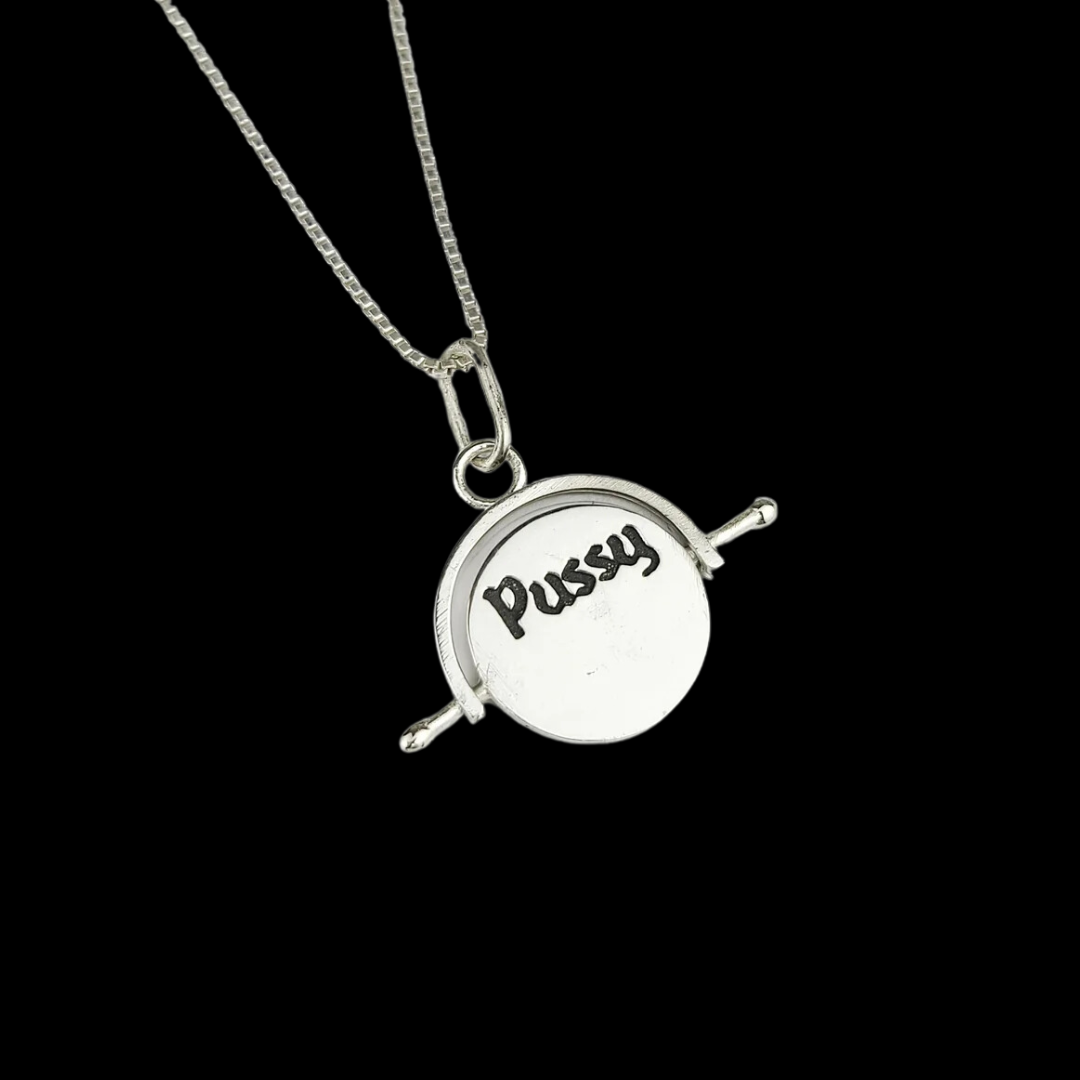 Pussy Power Spinning Charm - Inchoo Bijoux