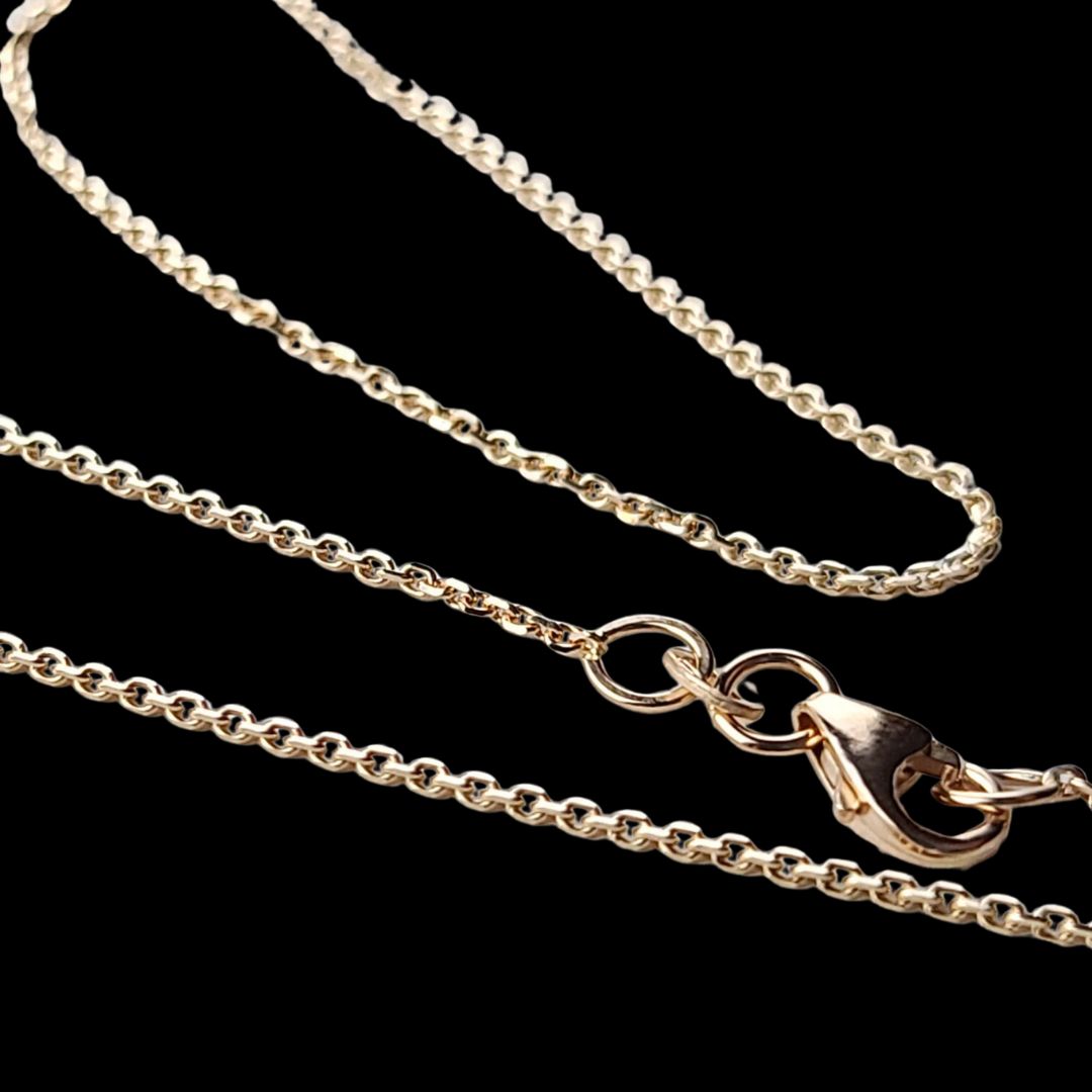 Rose Gold Chisel Cable Chain 10K - 14K