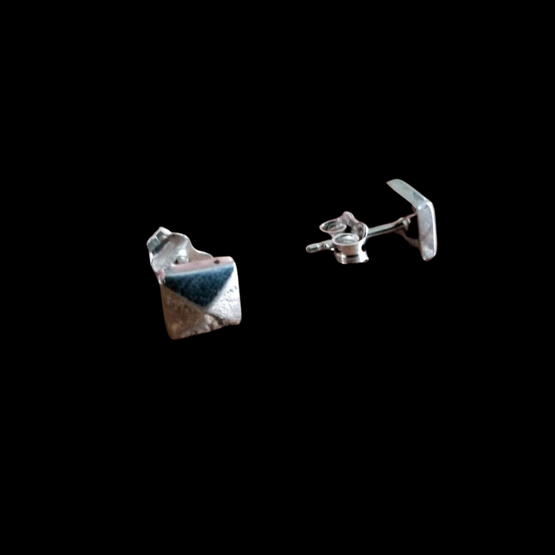 Square Pyramid Rocker Earrings - Inchoo Bijoux