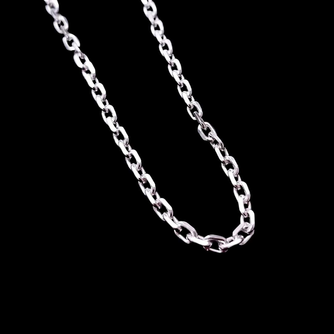 Sterling Silver 2.4 mm Cable Chain Style - Inchoo Bijoux