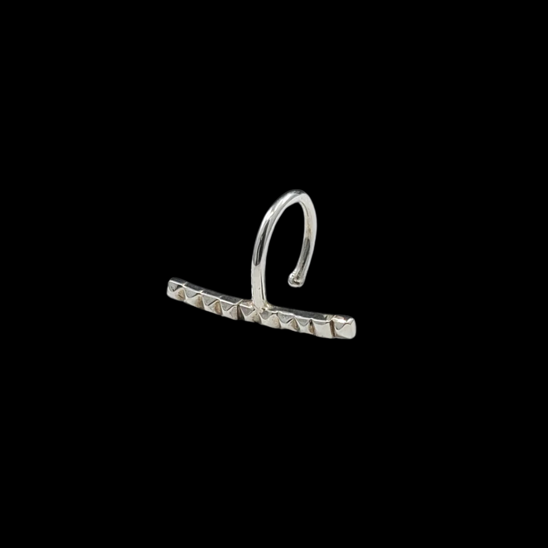 Studded Bar Fake Lip Ring - Inchoo Bijoux