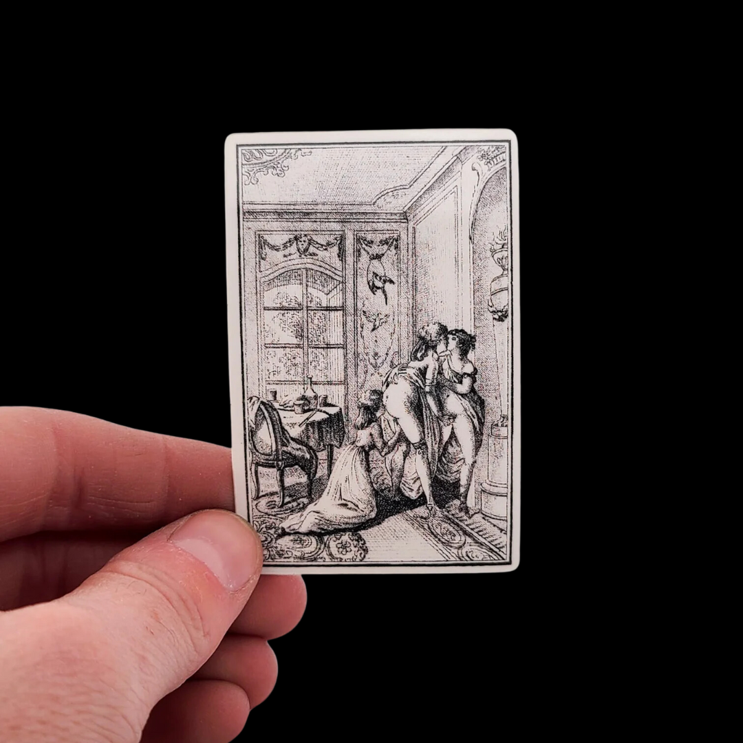 The 3 Some - Marquis de Sade Vinyl Sticker