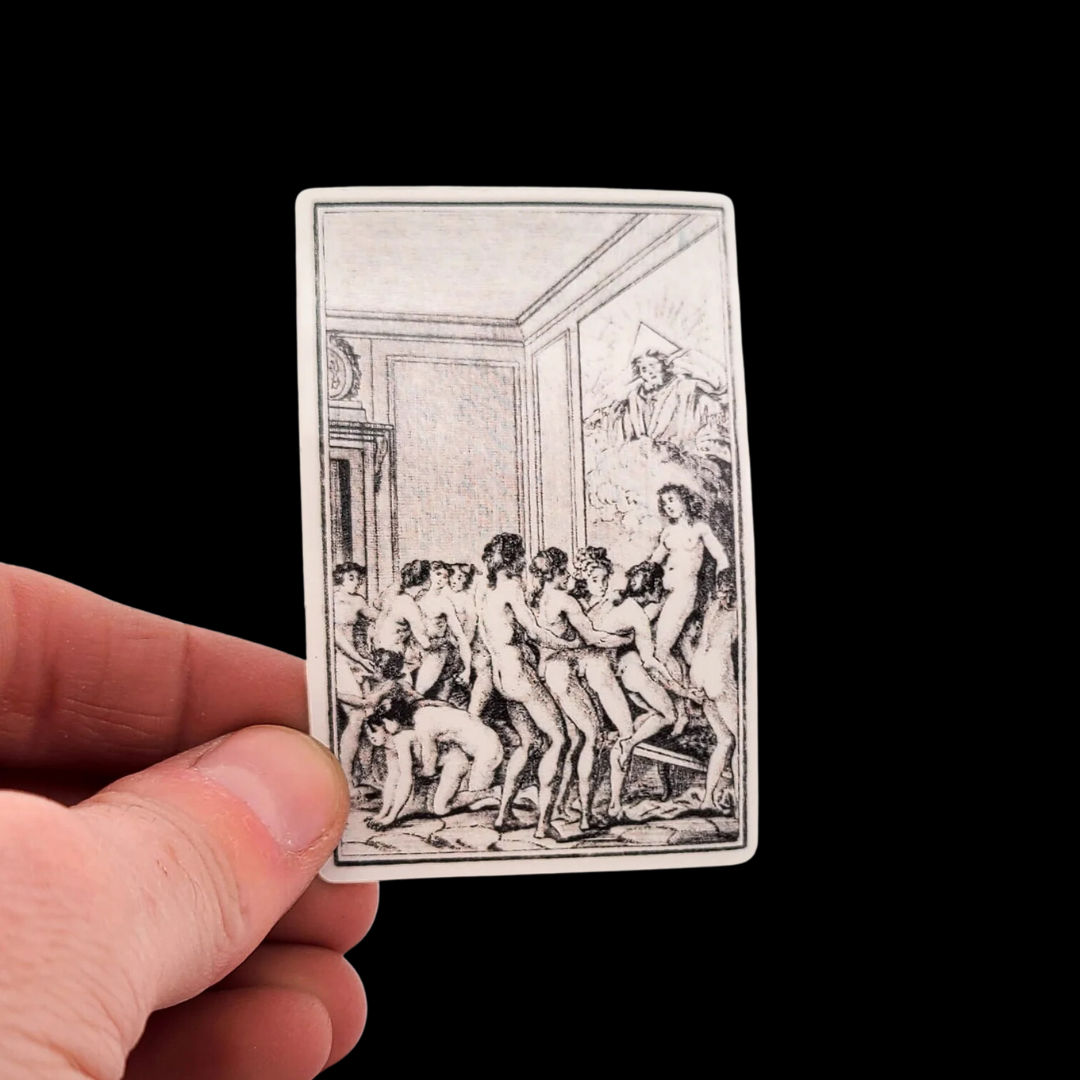 The Party Train - Marquis de Sade Vinyl Sticker