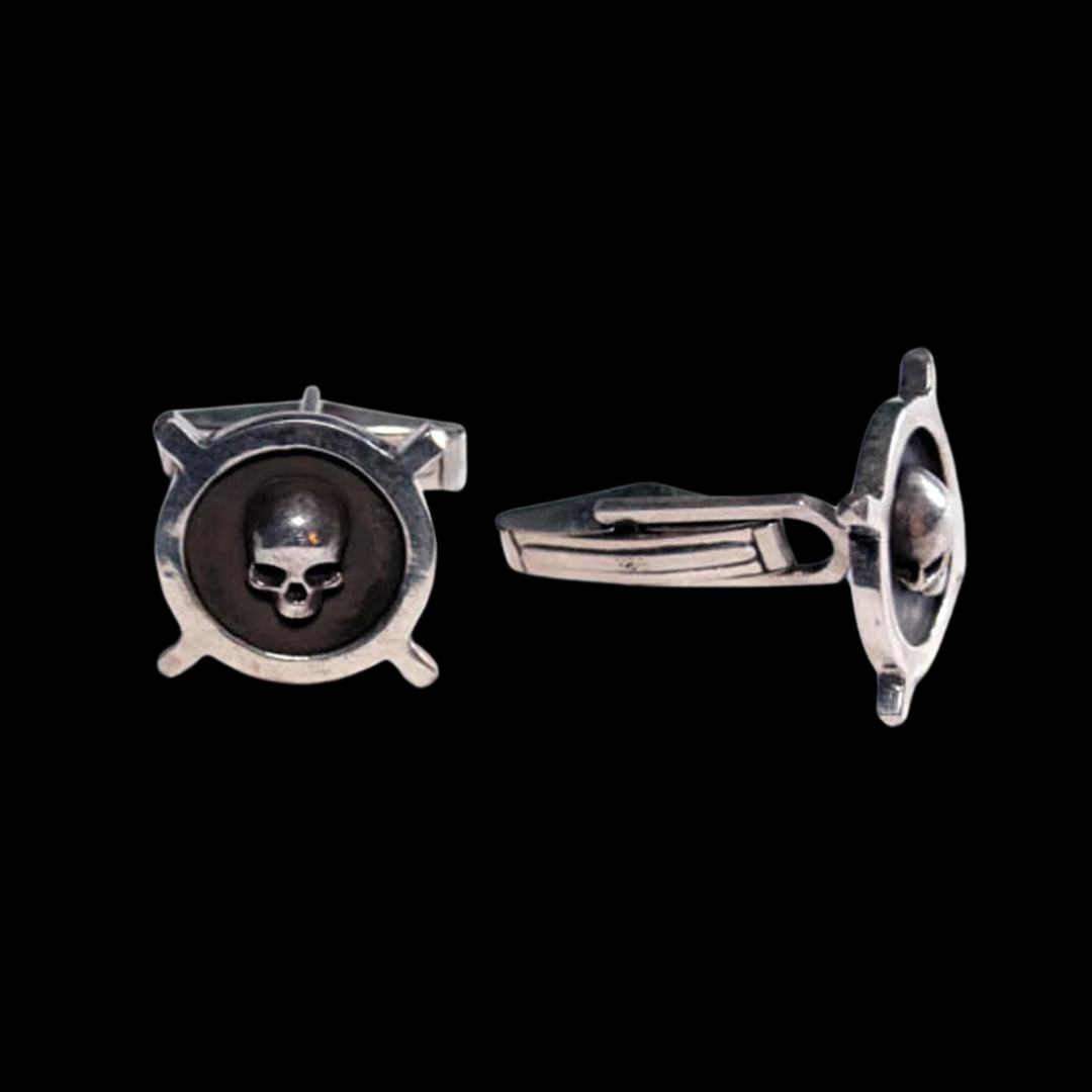 X Skull Cufflinks - Inchoo Bijoux