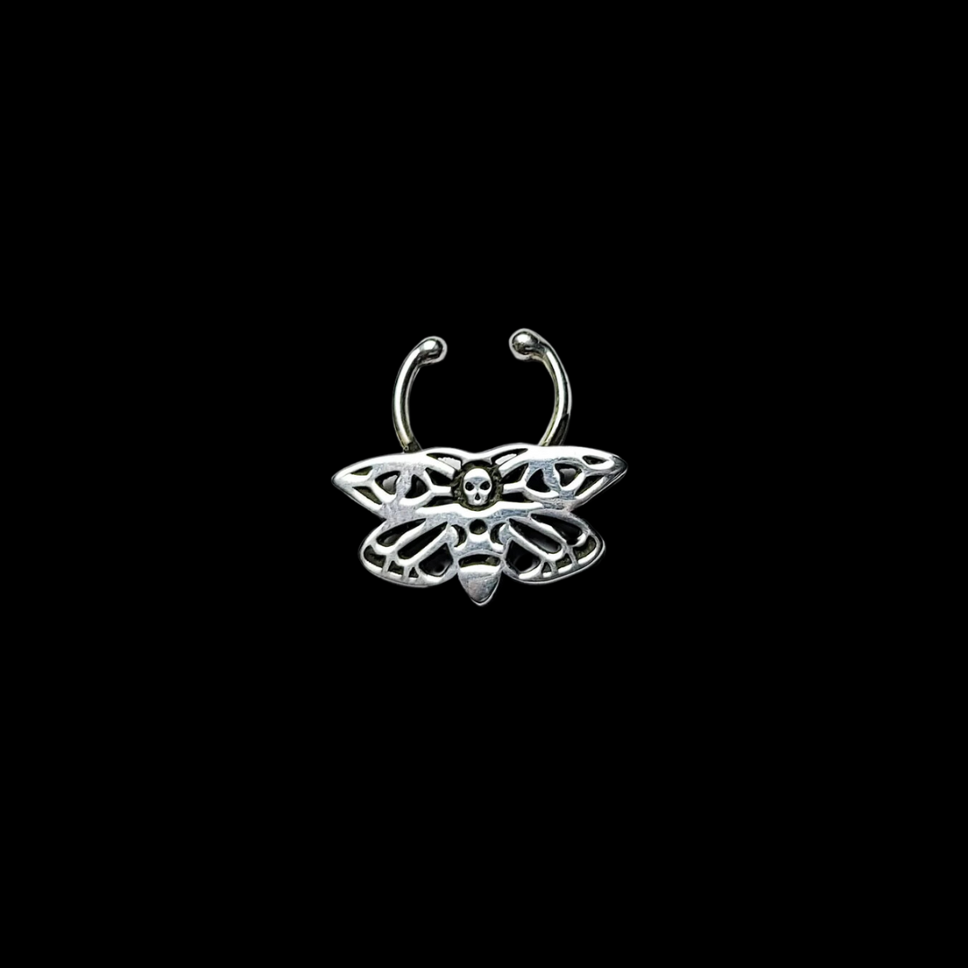 Death Moth Septum-Septum-Inchoo Bijoux-Inchoo Bijoux