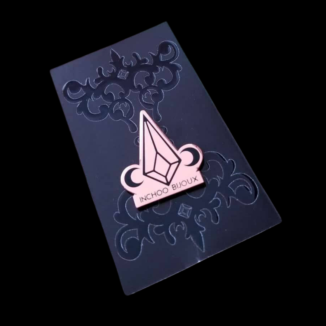 Inchoo Bijoux Moon Phase Gemstone Hard Enamel Pin - Inchoo Bijoux