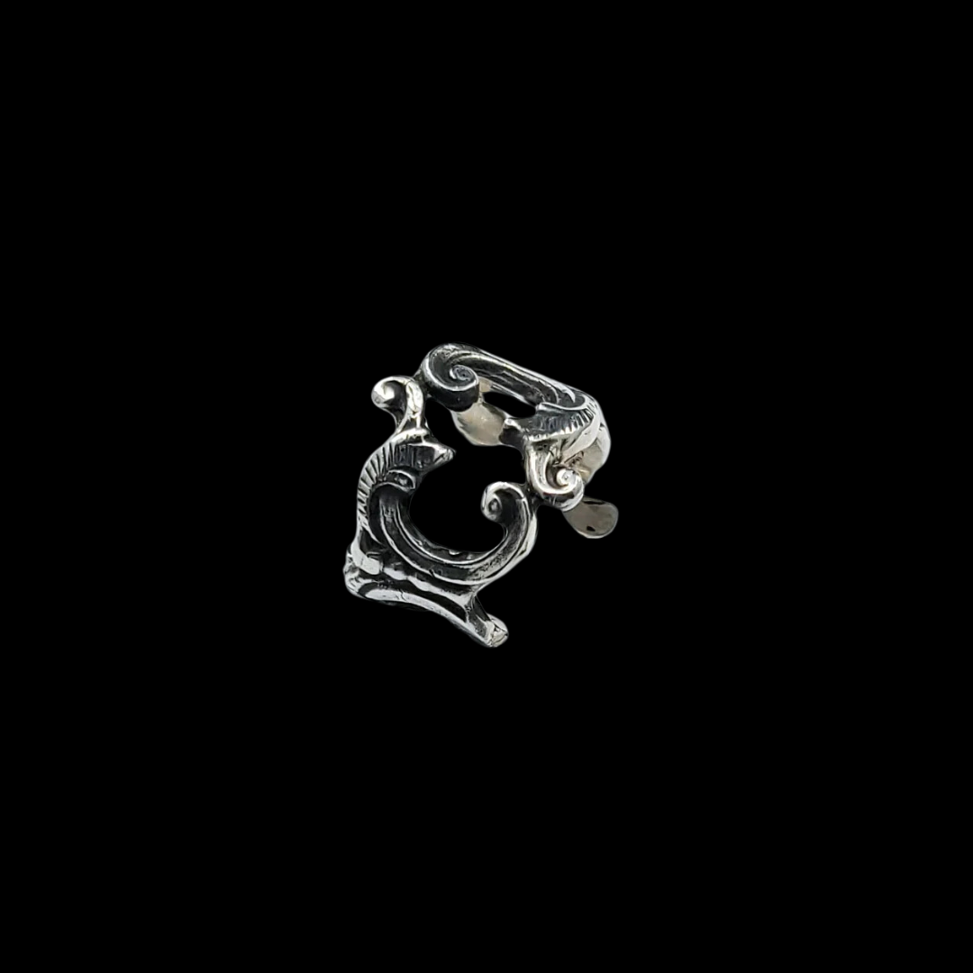 Ornate Baroque Lip Cuff - Ear Cuff - Inchoo Bijoux