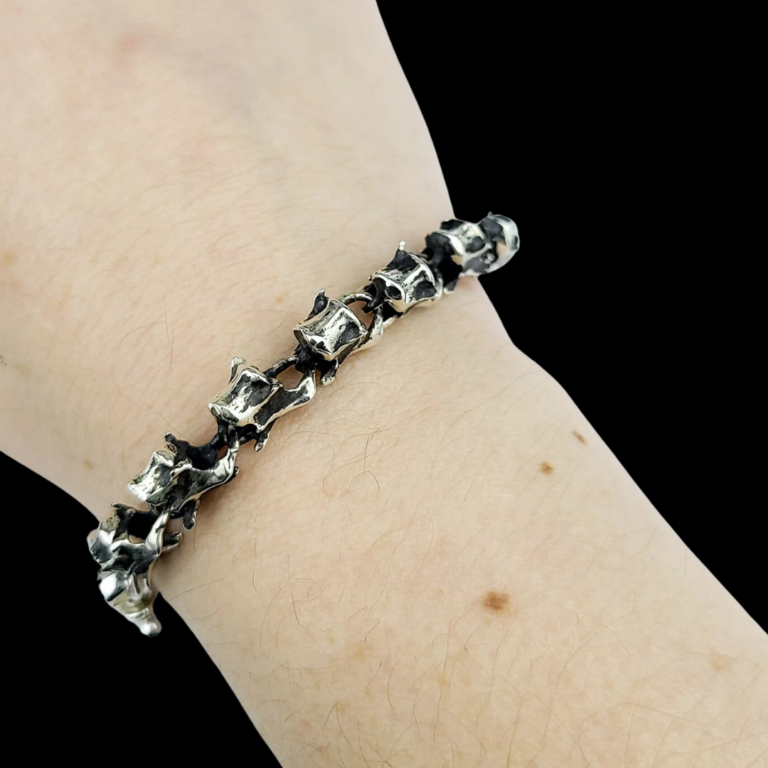 Thin Vertebra Bracelet, Bone Jewelry - Inchoo Bijoux