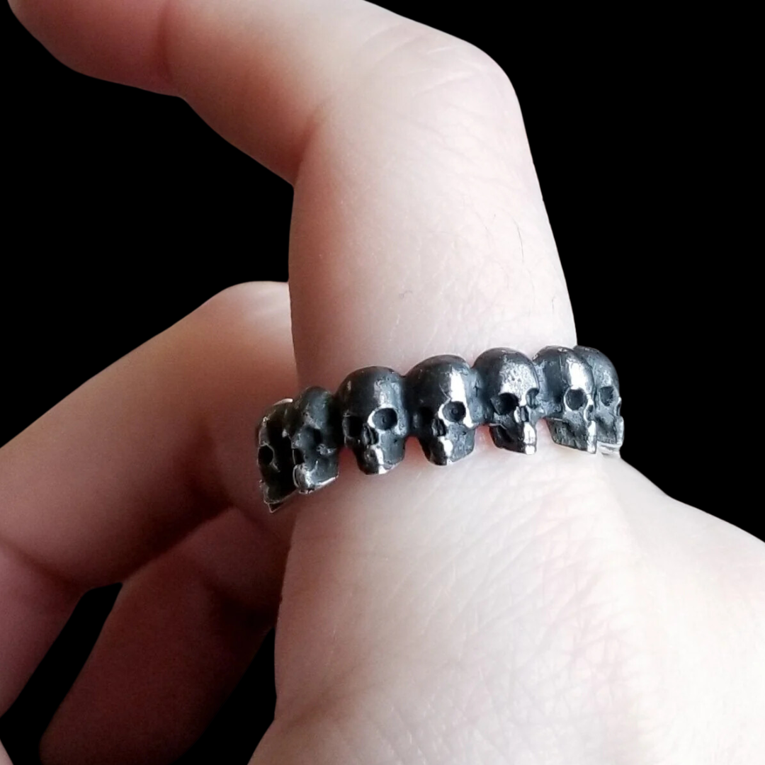 Eternity Skull Ring - Inchoo Bijoux