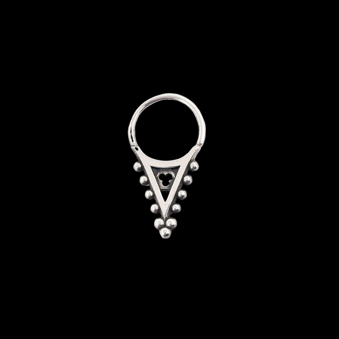 Gothic Church Roof Septum Piercing