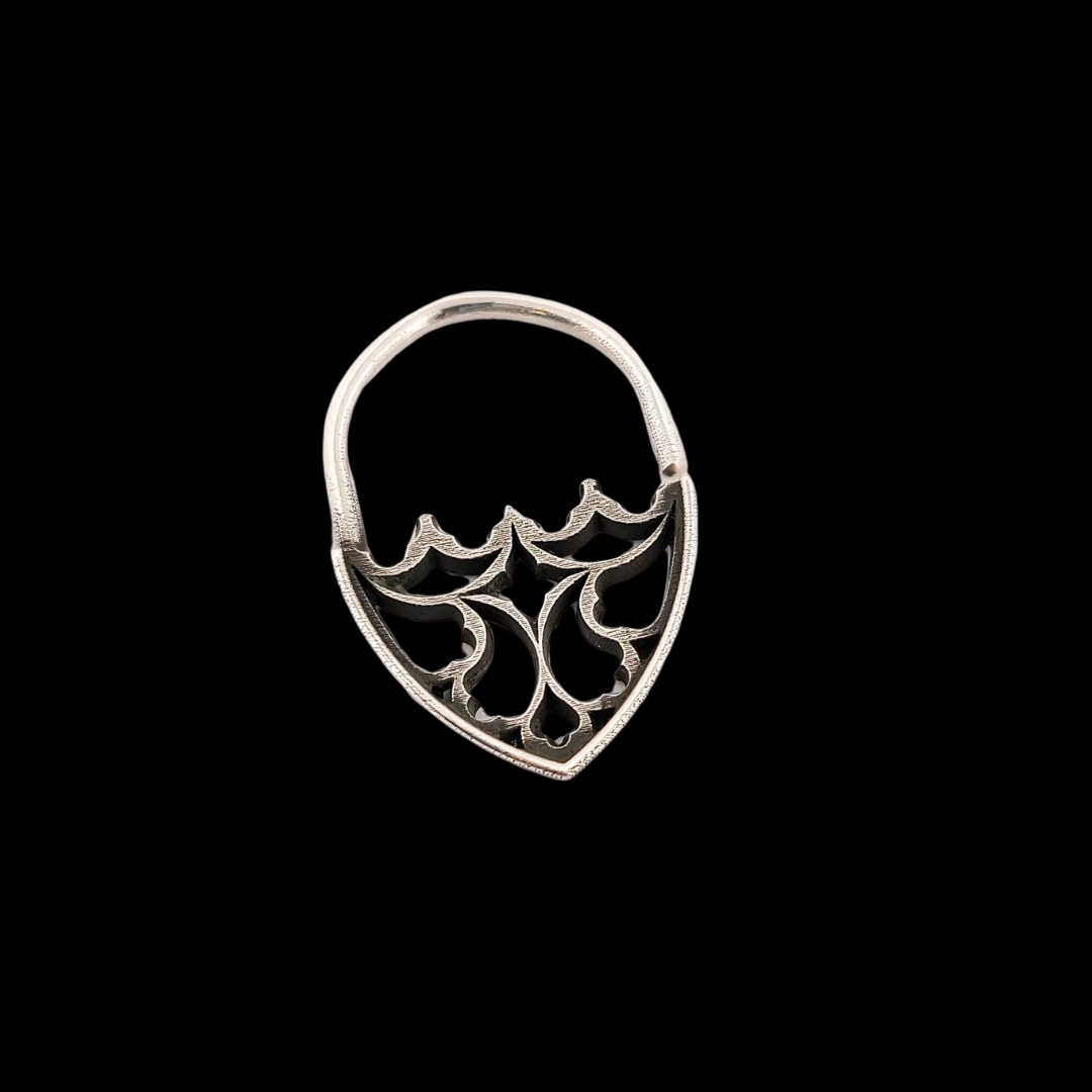 Gothic Church Window Septum Piercing