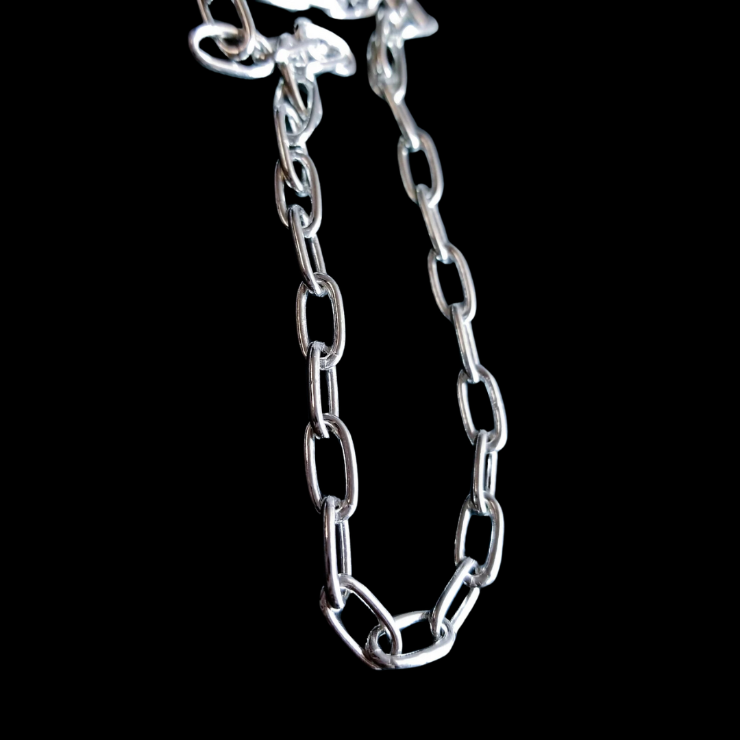 Massive Sterling Silver 6mm Cable Chain - Inchoo Bijoux