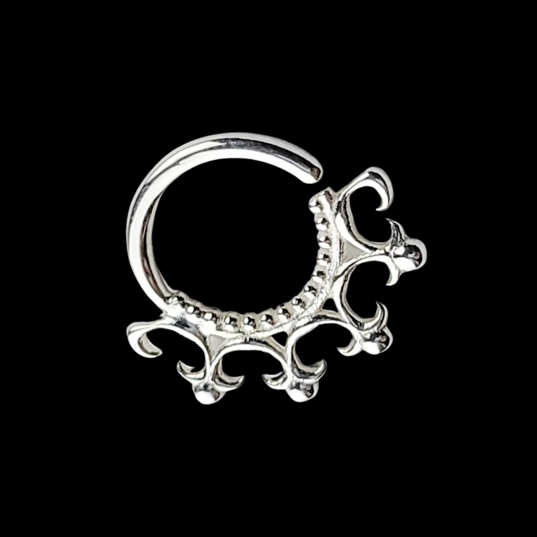 Delicate Gothic Lace Septum