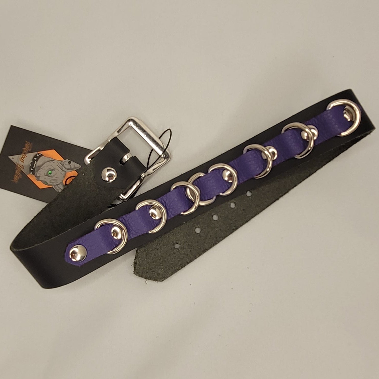 Choker - mini d ring with Various Colors LARGE