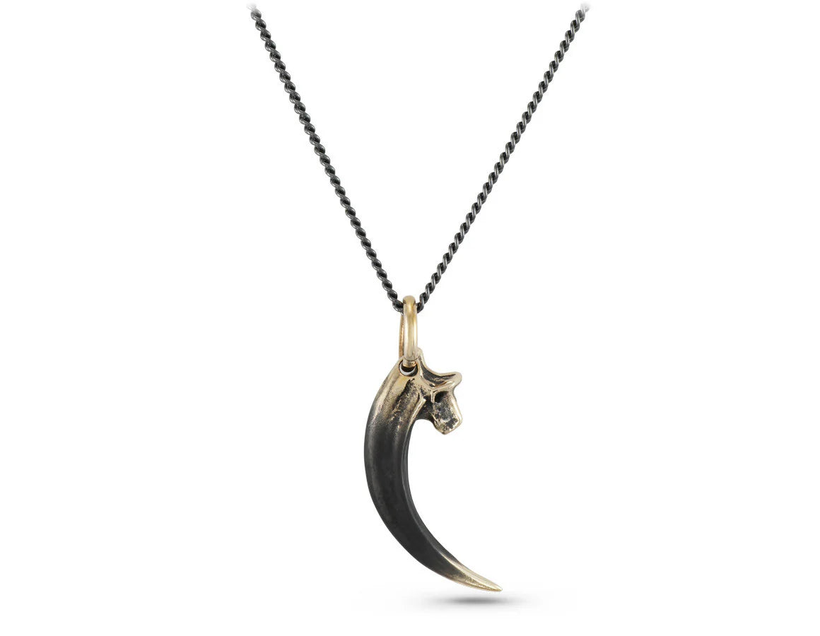 Pendentif - raven talon bl brz -Pendant