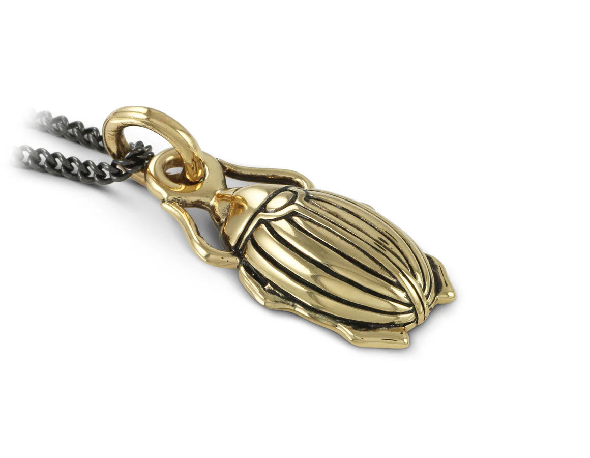 Collier - Pendentif - Small scarab beetle - Pendant
