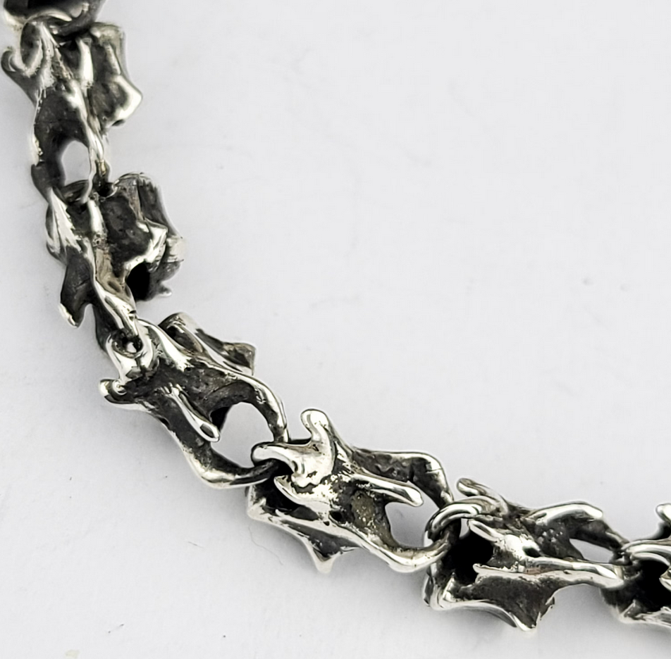 Thin Vertebrae Chain, Spine Necklace, - Inchoo Bijoux