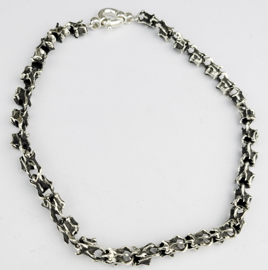 Thin Vertebrae Chain, Spine Necklace, - Inchoo Bijoux