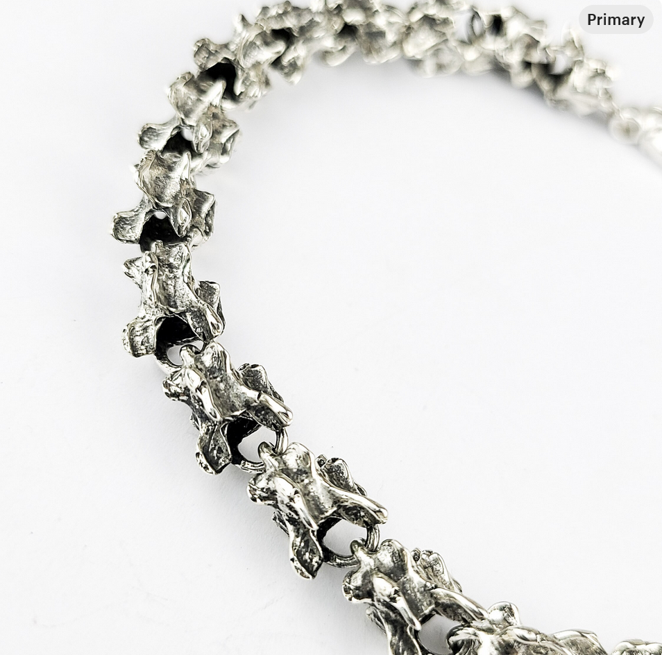 Thick 9mm Wide Vertebrae Spine Chain Necklace - Inchoo Bijoux