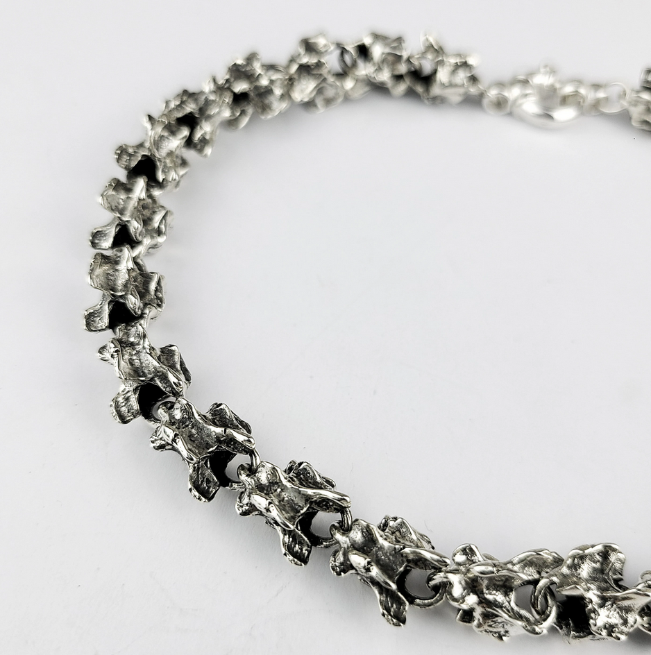 Thick 9mm Wide Vertebrae Spine Chain Necklace - Inchoo Bijoux