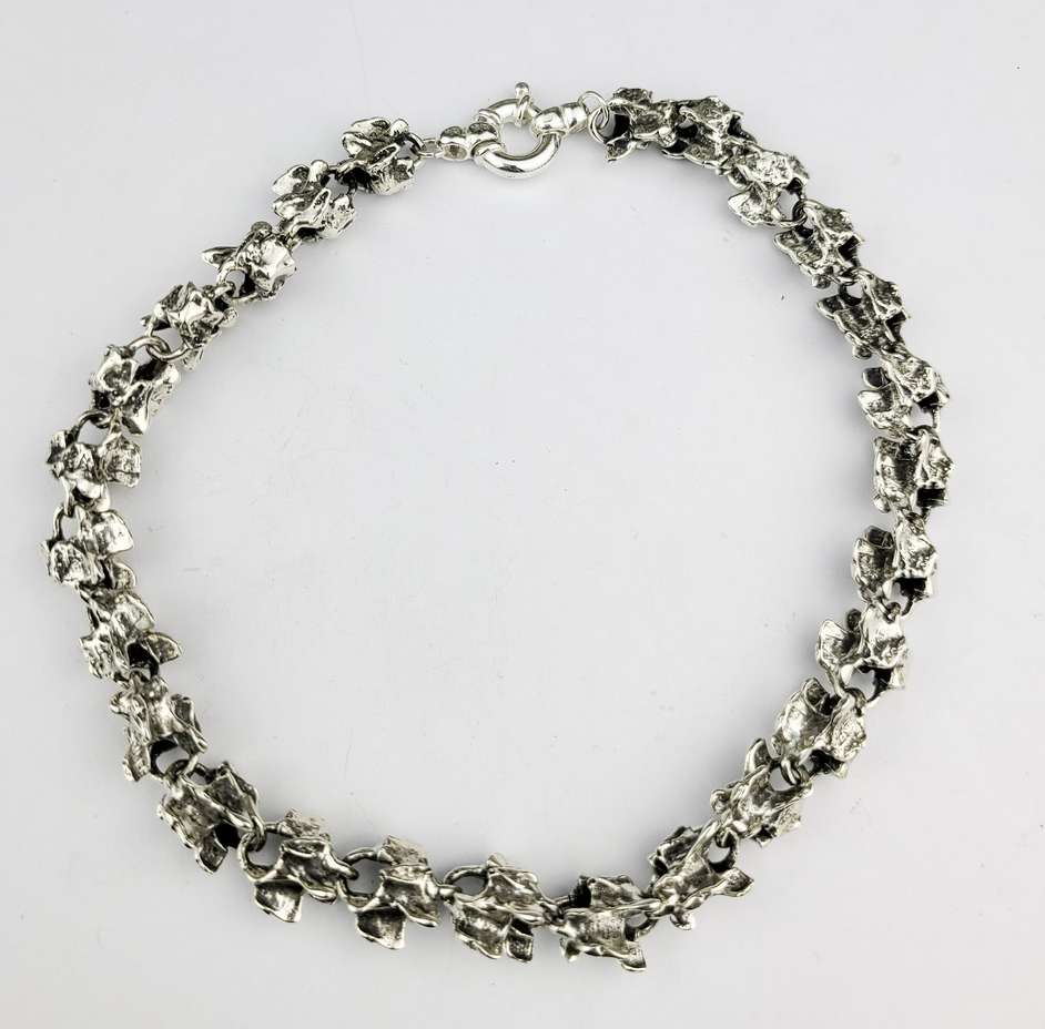 Thick 9mm Wide Vertebrae Spine Chain Necklace - Inchoo Bijoux
