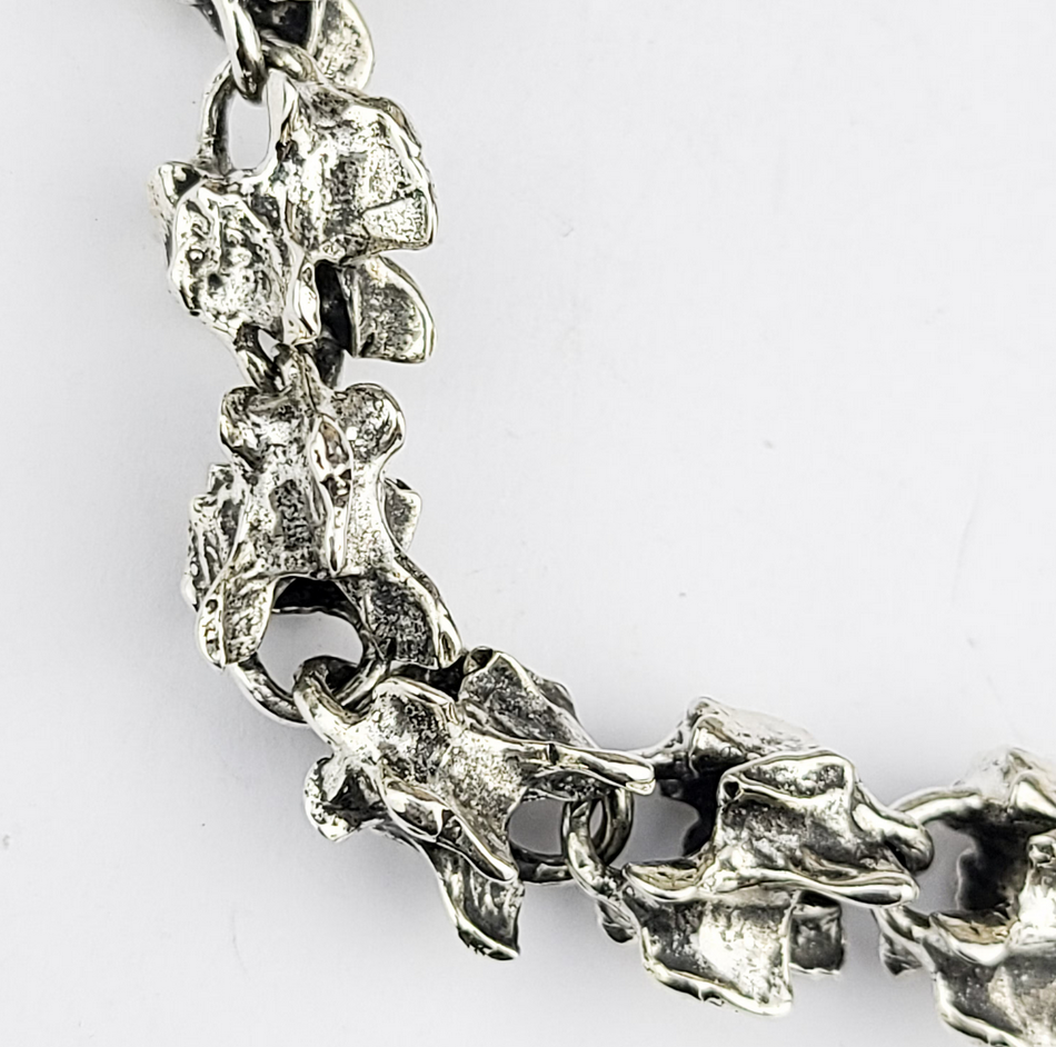 Thick 9mm Wide Vertebrae Spine Chain Necklace - Inchoo Bijoux